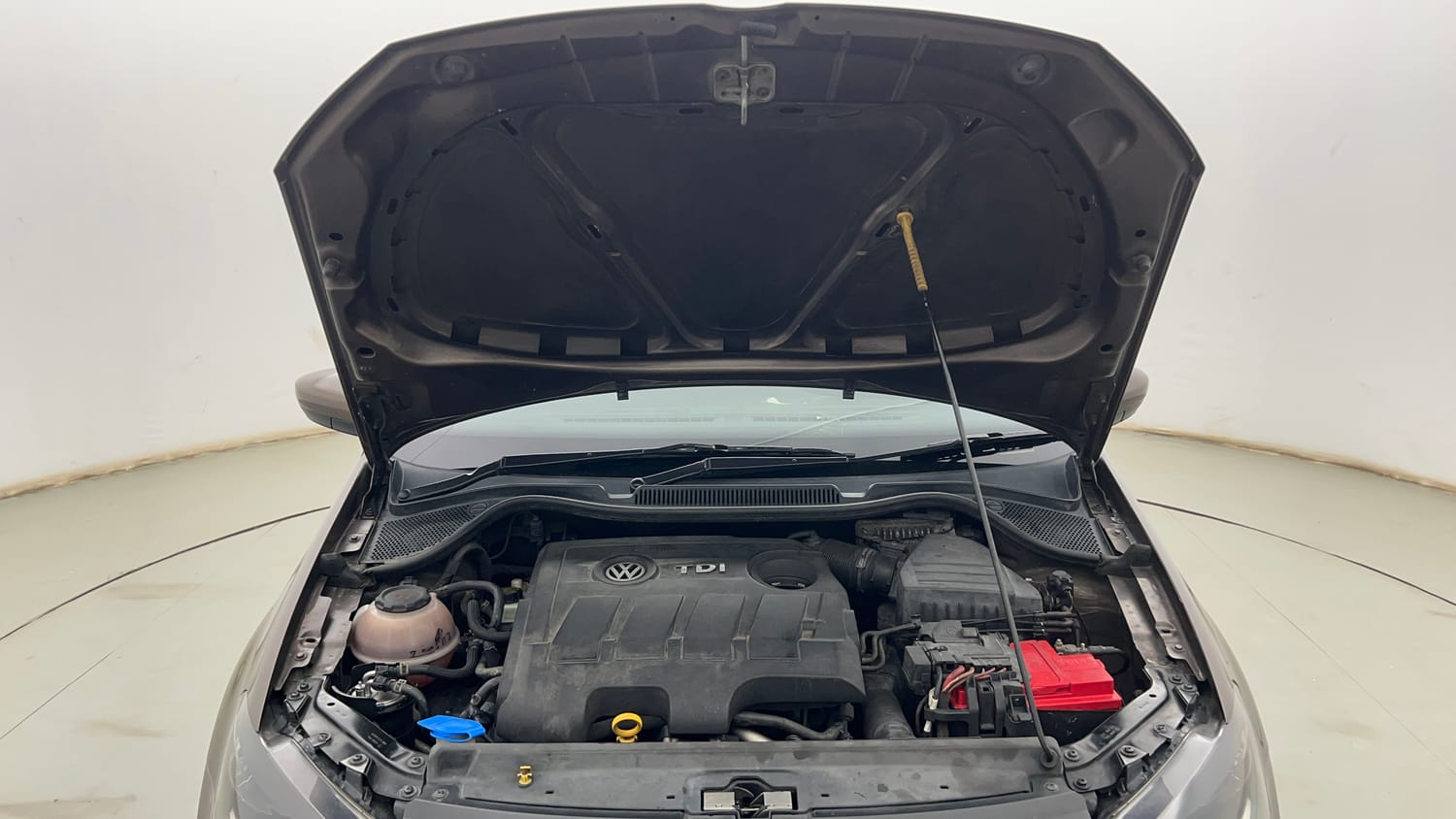 Used 2019 Volkswagen Polo Highline Plus 1.5 (D) 16 Alloy Diesel Manual engine ENGINE & BONNET OPEN FRONT VIEW
