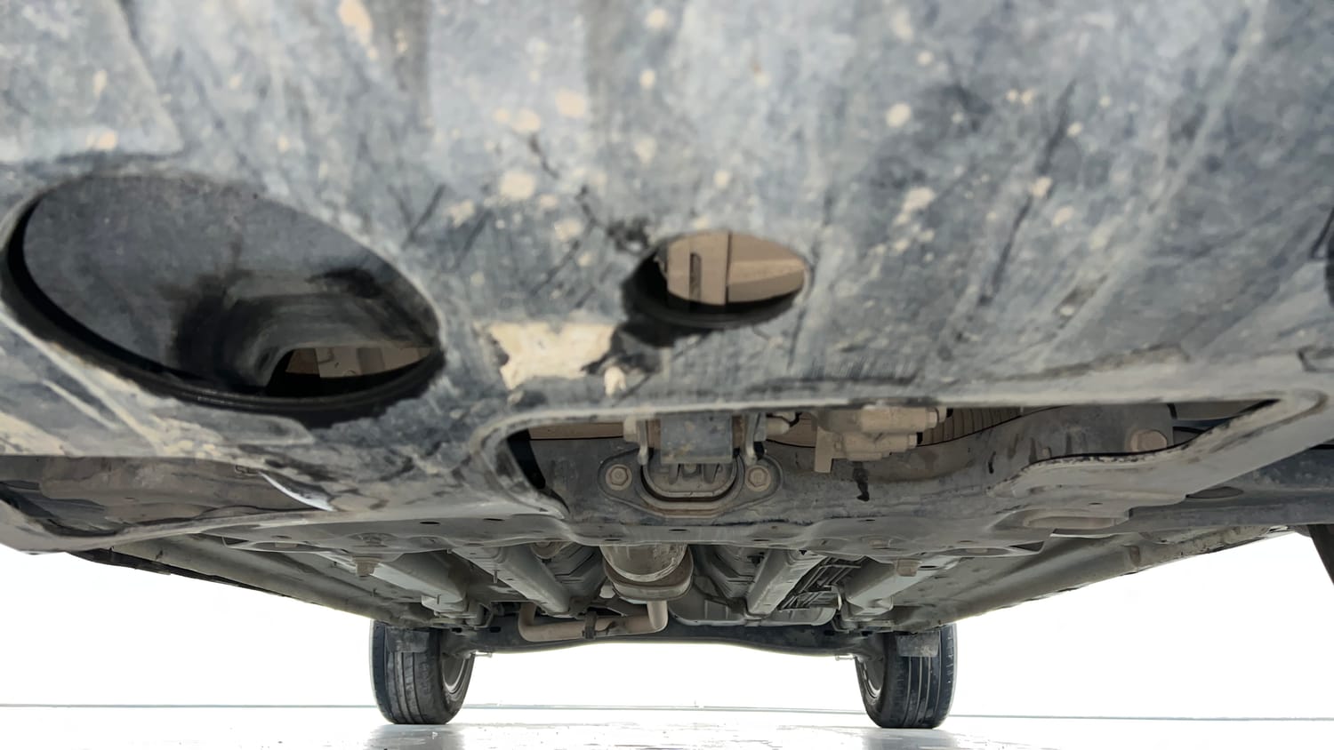 Used 2022 Hyundai Creta SX 1.5 Petrol Petrol Manual extra FRONT LEFT UNDERBODY VIEW
