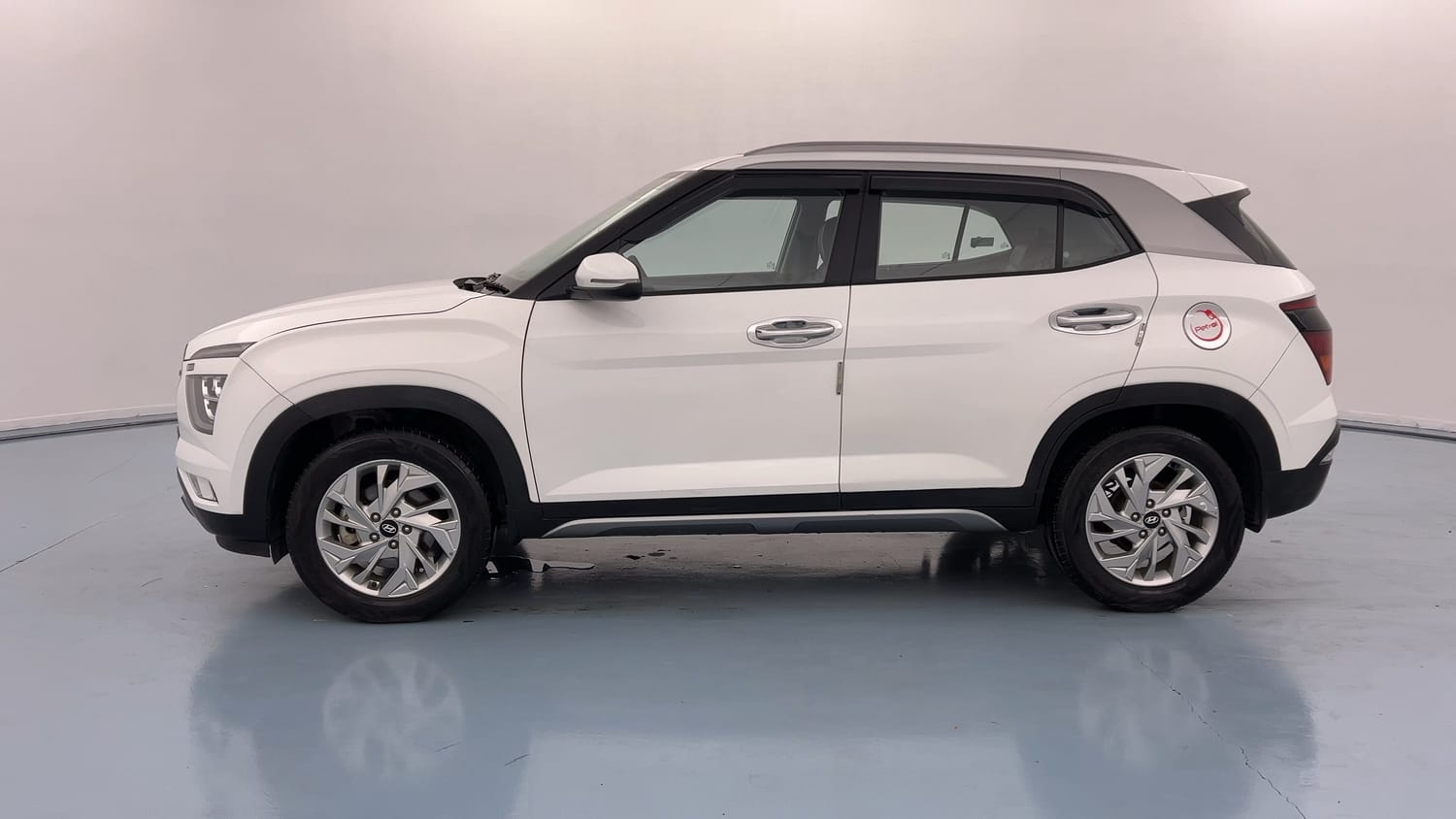 Used 2022 Hyundai Creta SX 1.5 Petrol Petrol Manual exterior LEFT SIDE VIEW