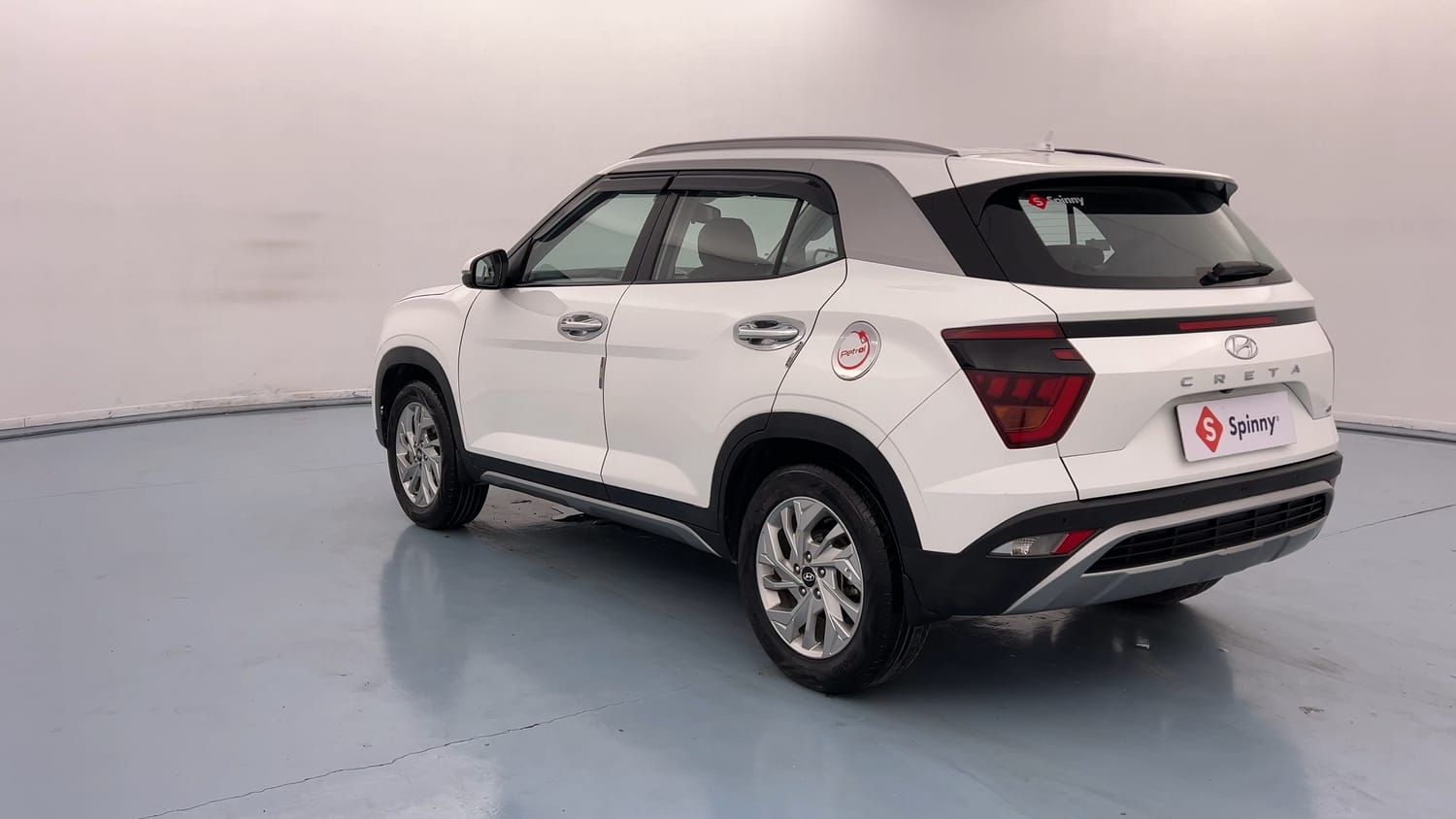 Used 2022 Hyundai Creta SX 1.5 Petrol Petrol Manual exterior LEFT REAR CORNER VIEW