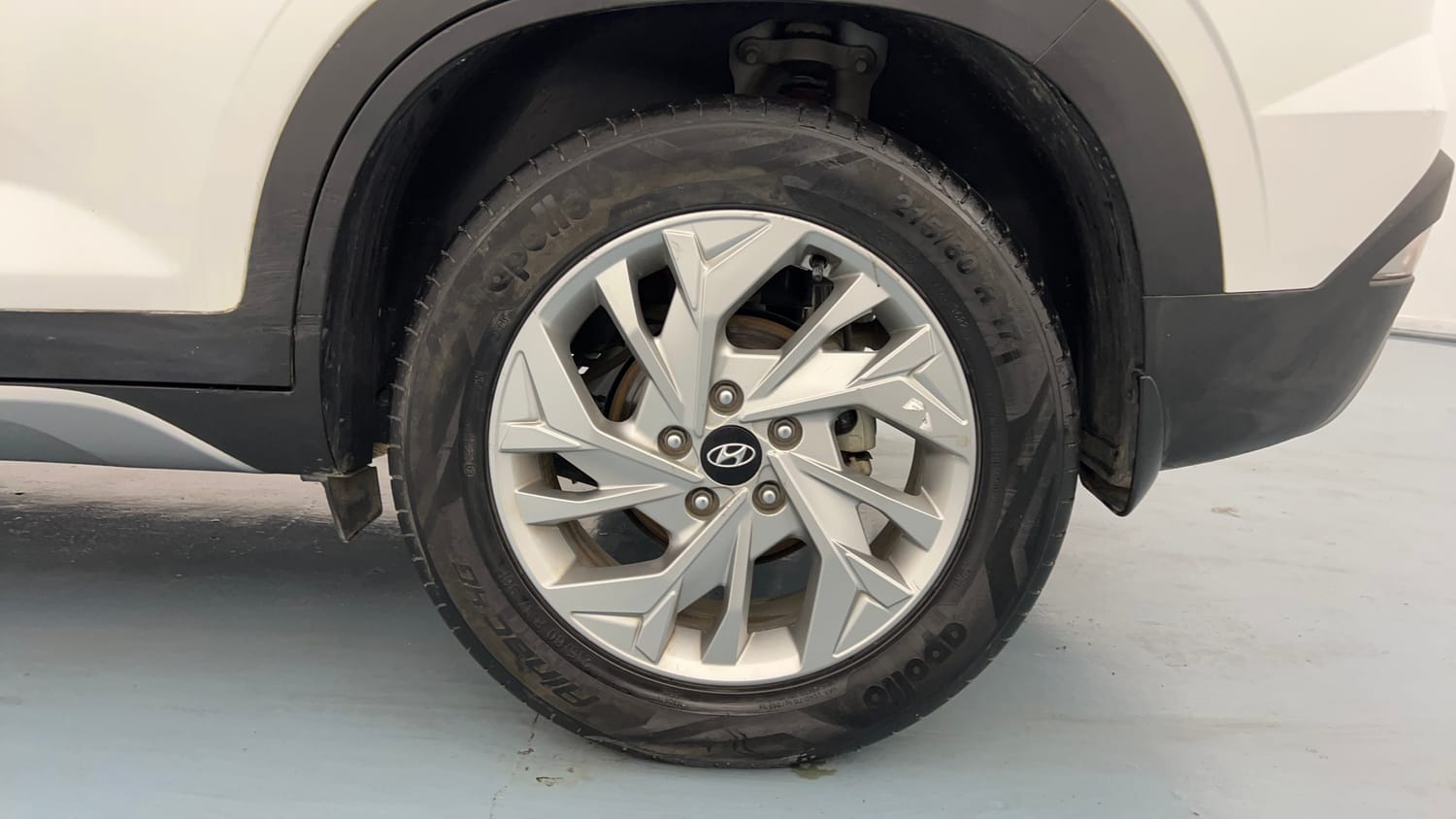 Used 2022 Hyundai Creta SX 1.5 Petrol Petrol Manual tyres LEFT REAR TYRE RIM VIEW