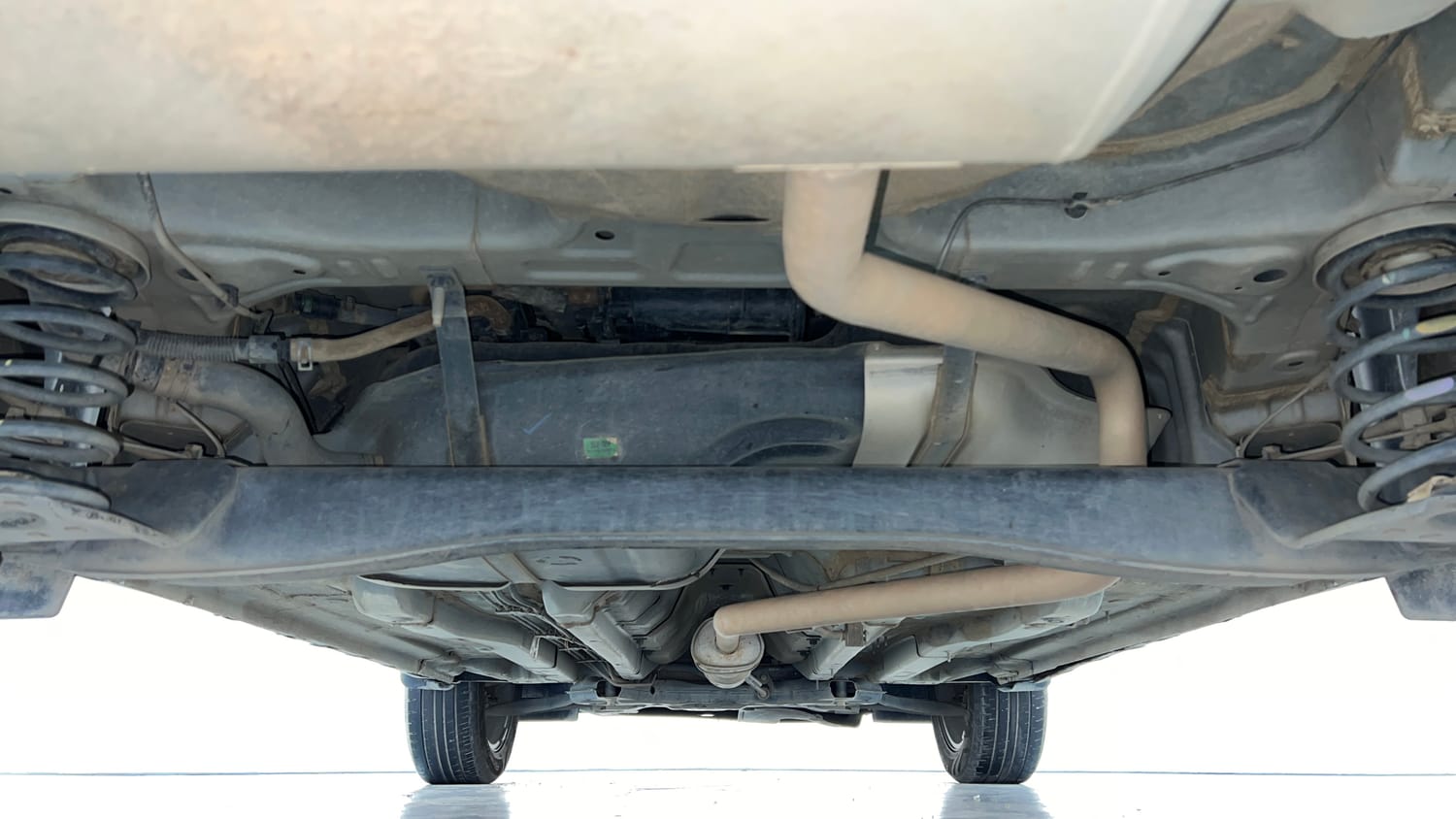 Used 2022 Hyundai Creta SX 1.5 Petrol Petrol Manual extra REAR UNDERBODY VIEW (TAKEN FROM REAR)