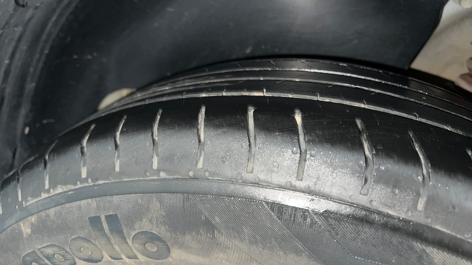 Used 2022 Hyundai Creta SX 1.5 Petrol Petrol Manual tyres LEFT REAR TYRE TREAD VIEW