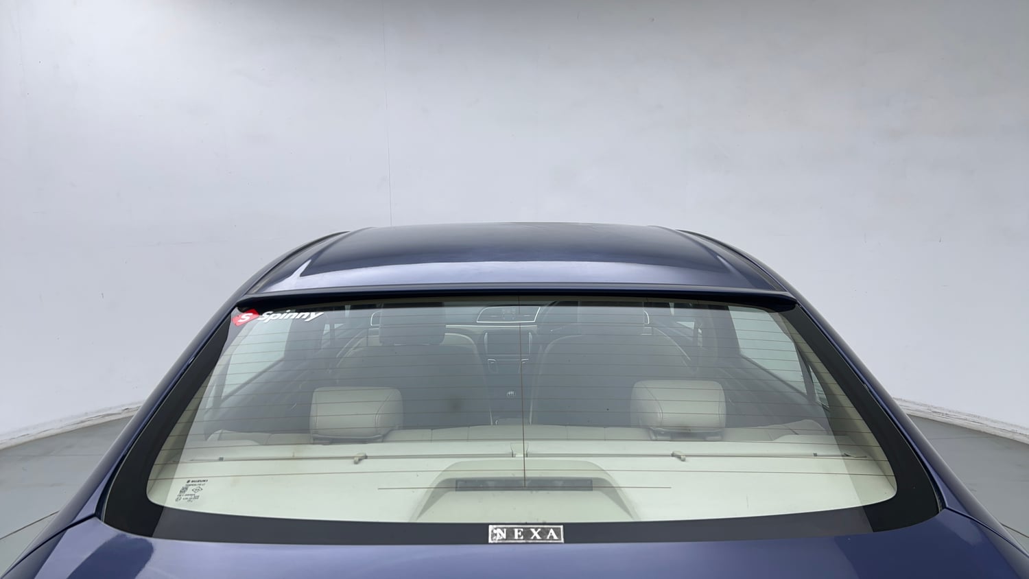 Used 2021 Maruti Suzuki Ciaz Alpha Hybrid 1.5 Petrol Manual exterior BACK WINDSHIELD VIEW