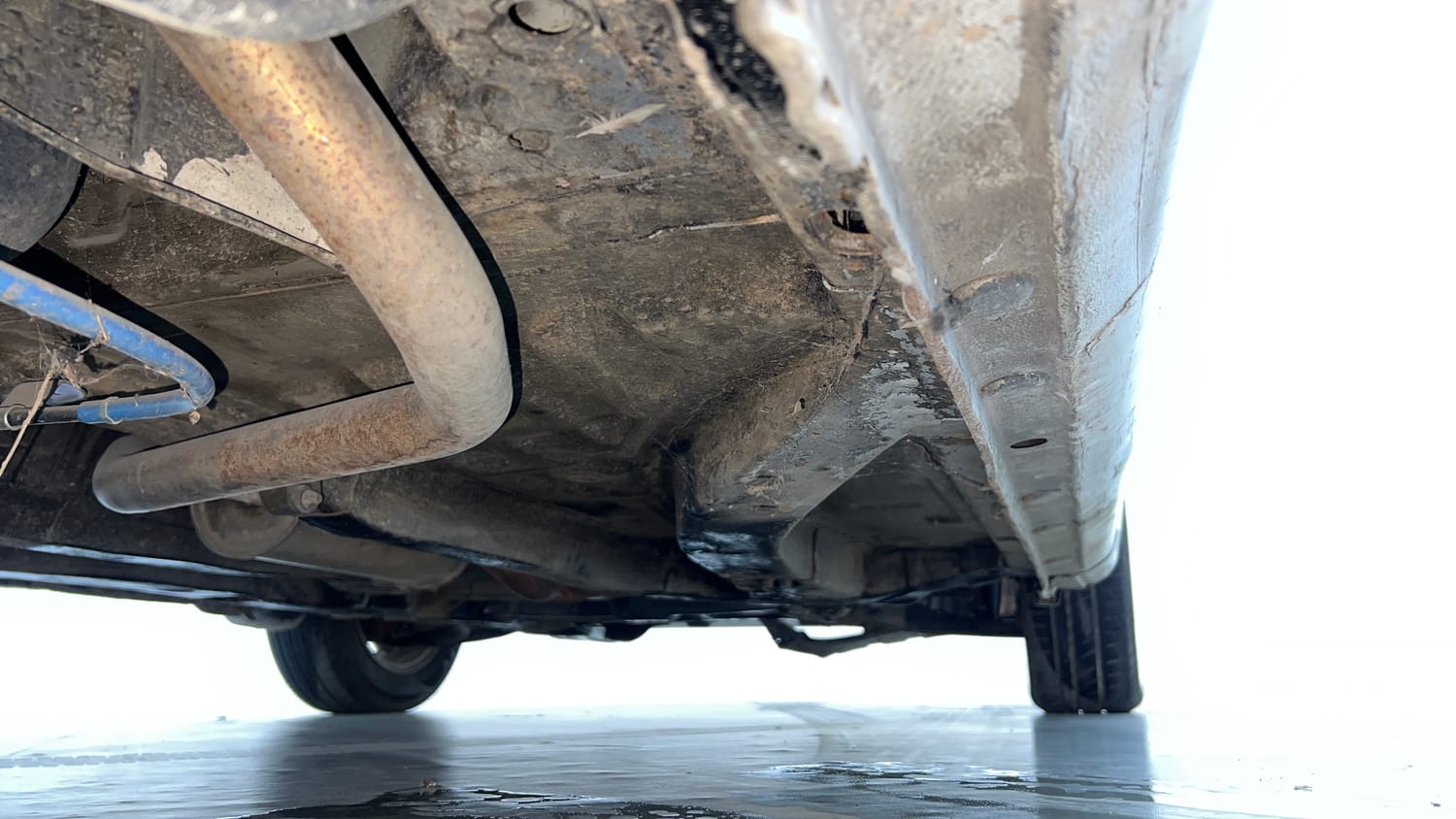 Used 2013 Honda Brio VX MT Petrol Manual extra REAR RIGHT UNDERBODY VIEW