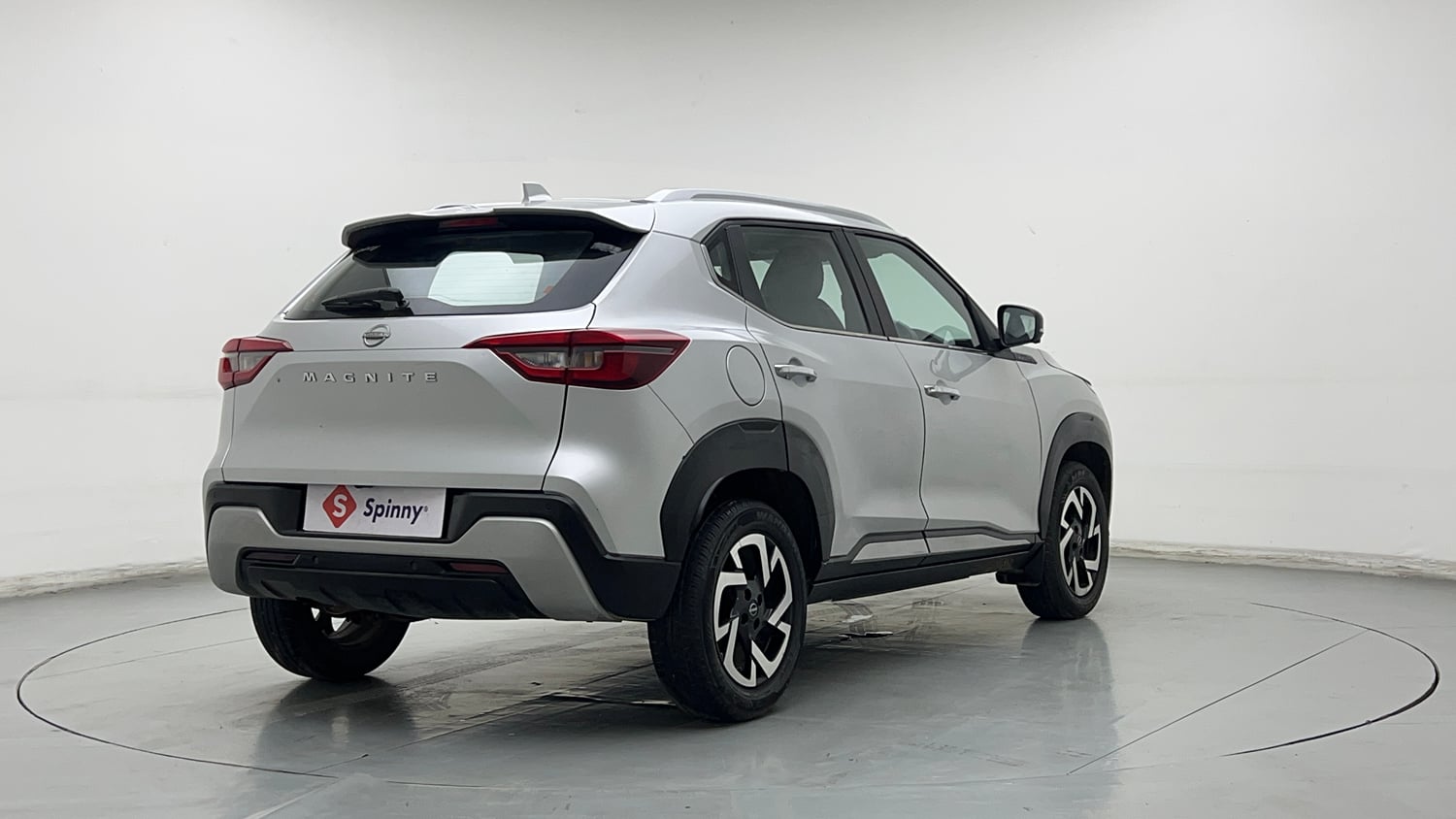 Used 2023 Nissan Magnite XV Premium Petrol Manual exterior RIGHT REAR CORNER VIEW