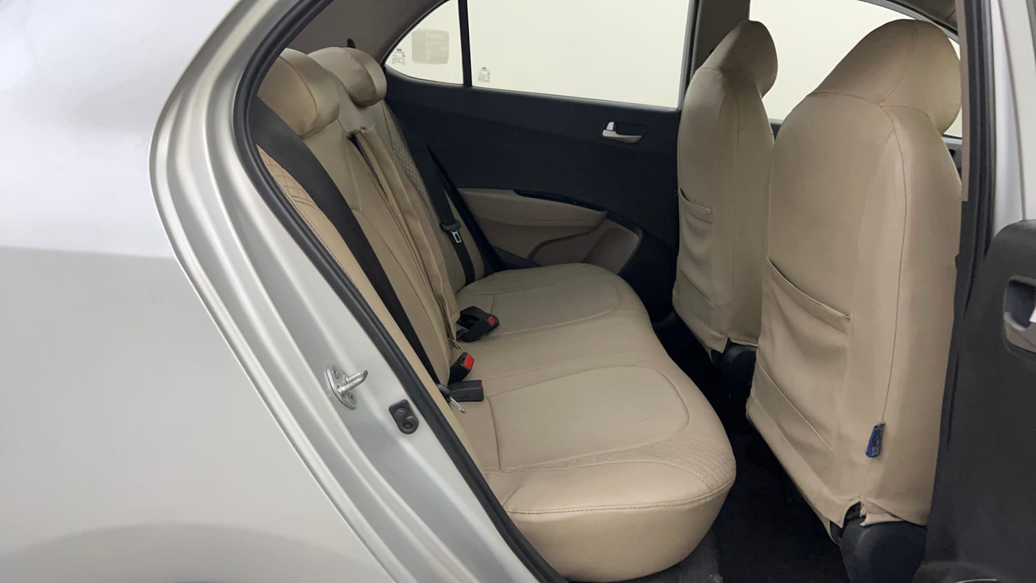 Used 2015 Hyundai Xcent SX 1.1 CRDi Diesel Manual interior RIGHT SIDE REAR DOOR CABIN VIEW
