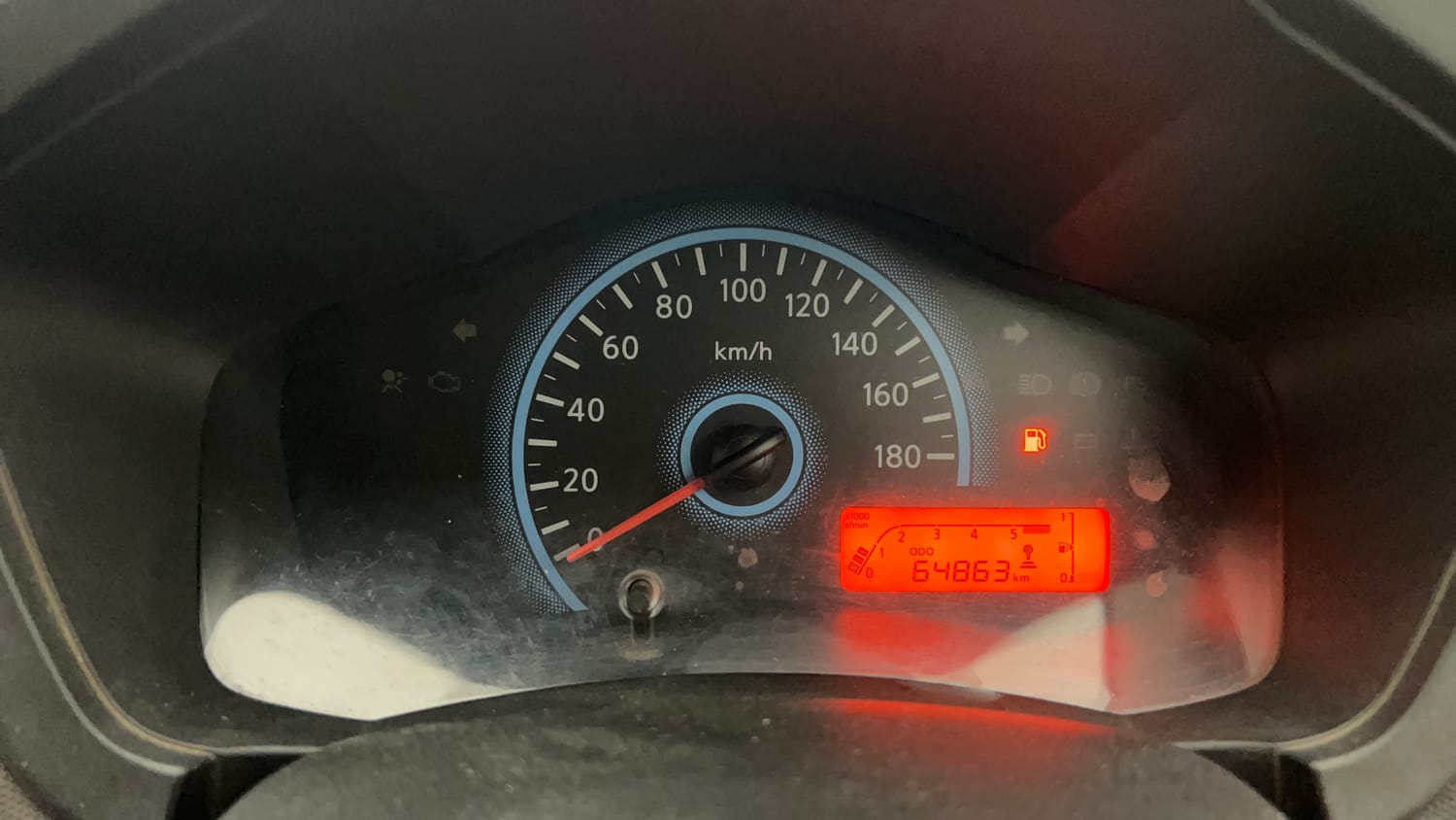 Used 2017 Datsun Redi-GO T (O) Petrol Manual interior CLUSTERMETER VIEW