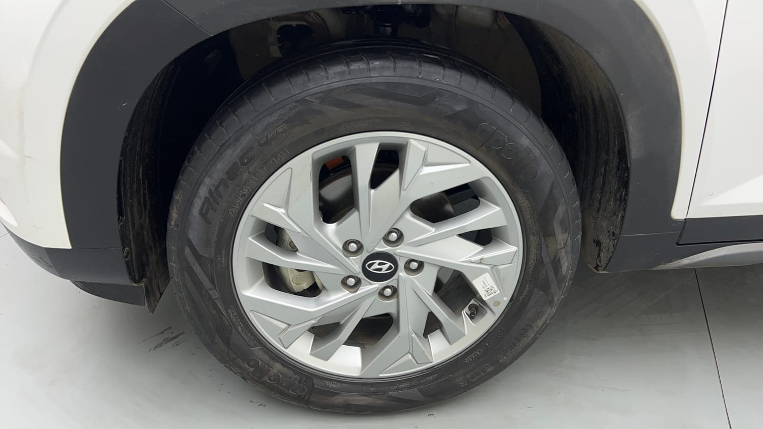 Used 2023 Hyundai Creta SX 1.5 Diesel Diesel Manual tyres LEFT FRONT TYRE RIM VIEW