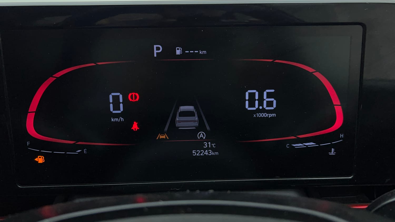 Used 2023 Hyundai Verna SX (O) 1.5 Turbo Petrol DCT Petrol Automatic interior CLUSTERMETER VIEW