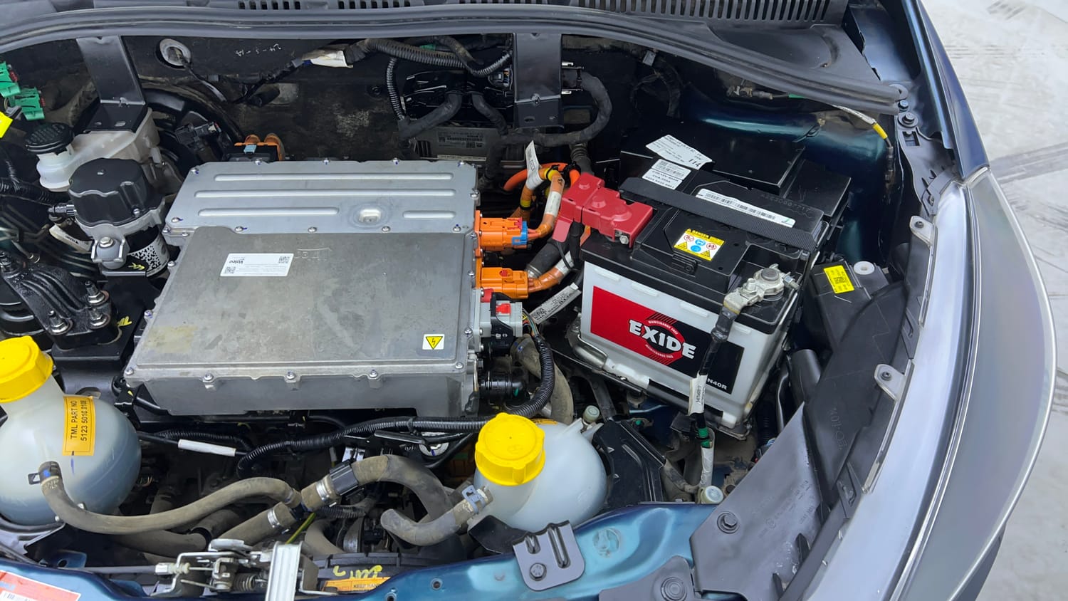 Used 2023 Tata Tiago EV XT Long Range Electric Automatic engine ENGINE LEFT SIDE VIEW