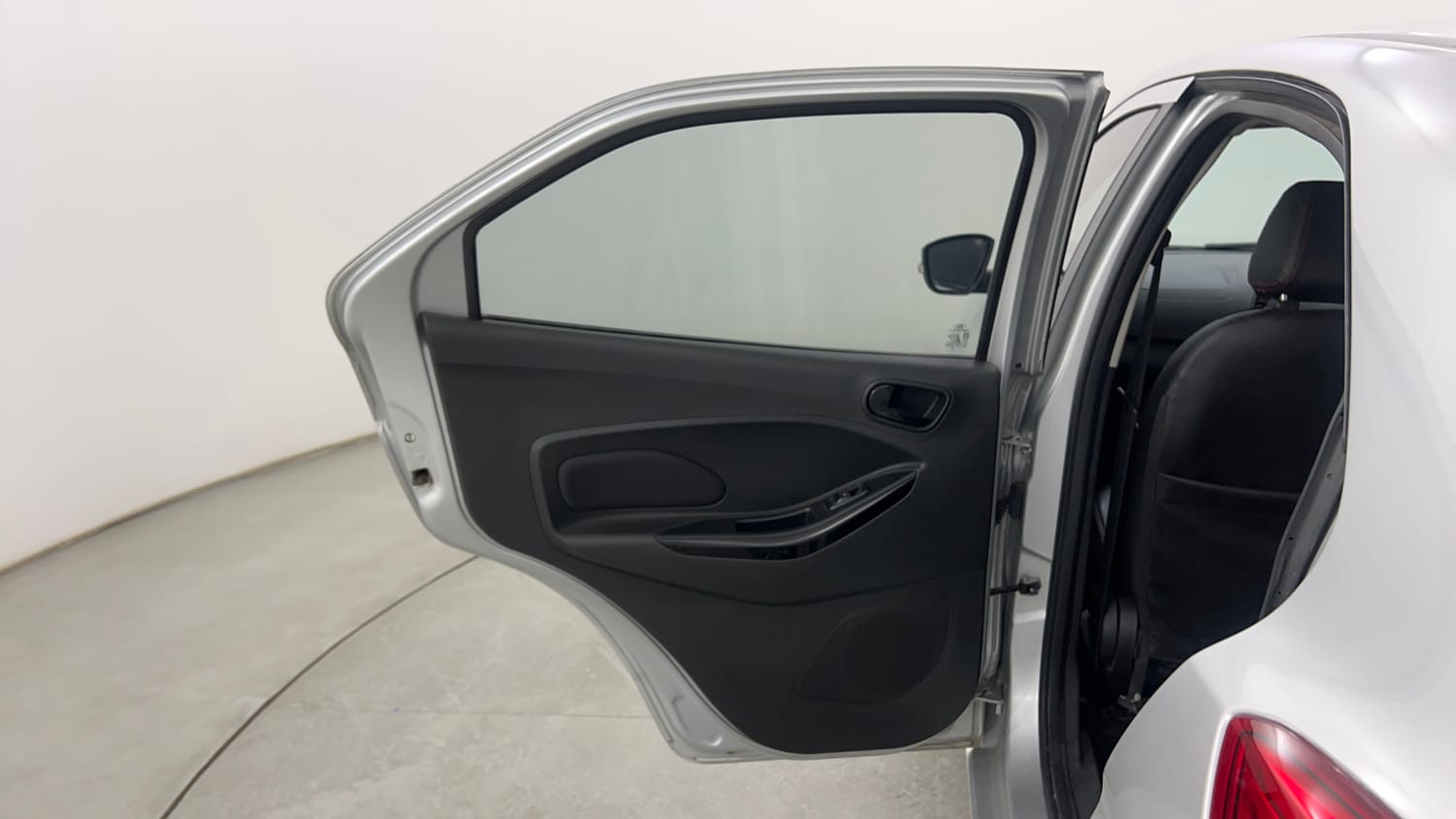 Used 2021 Ford Figo Titanium 1.2 Ti-VCT MT Petrol Manual interior LEFT REAR DOOR OPEN VIEW