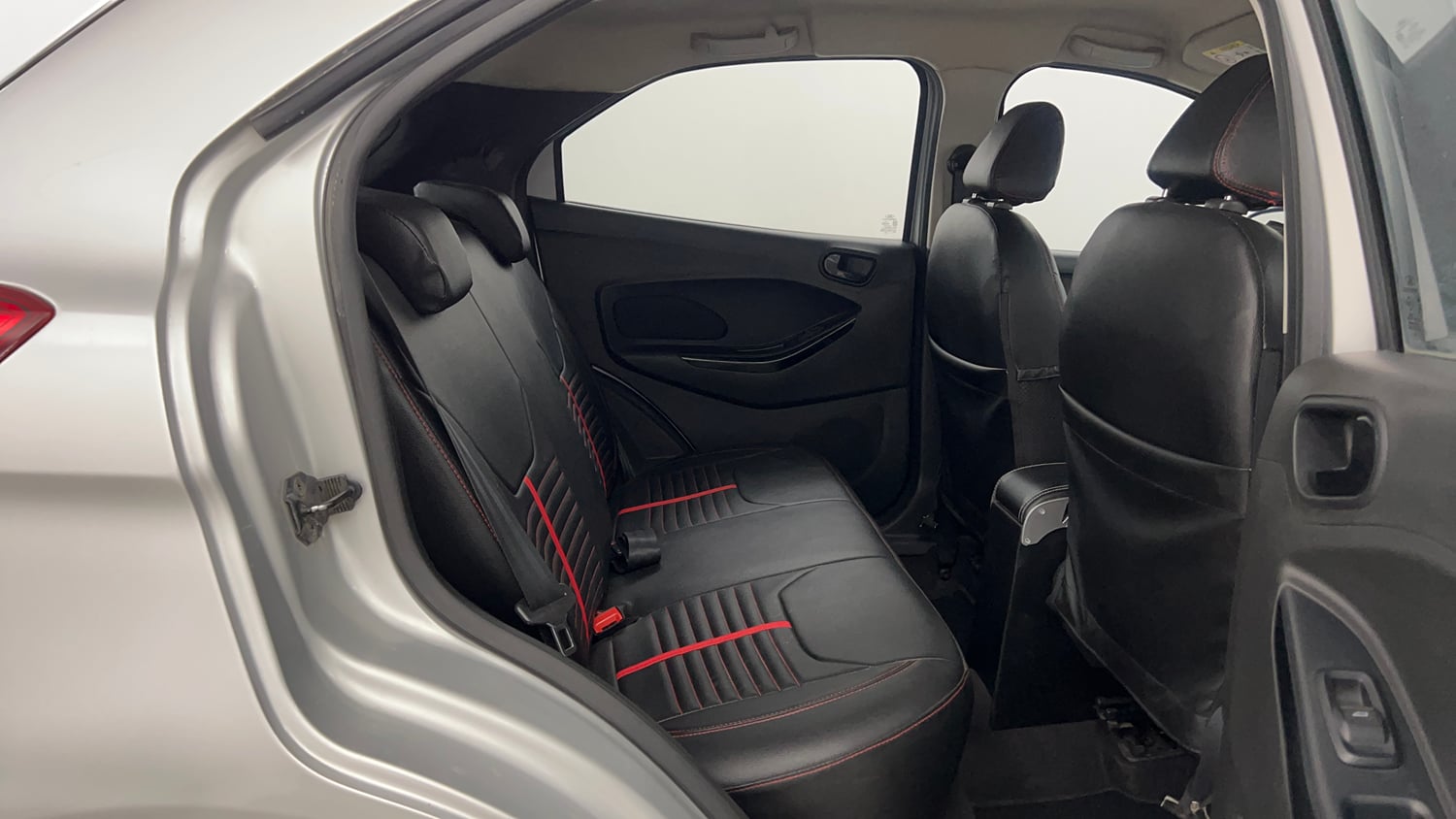 Used 2021 Ford Figo Titanium 1.2 Ti-VCT MT Petrol Manual interior RIGHT SIDE REAR DOOR CABIN VIEW