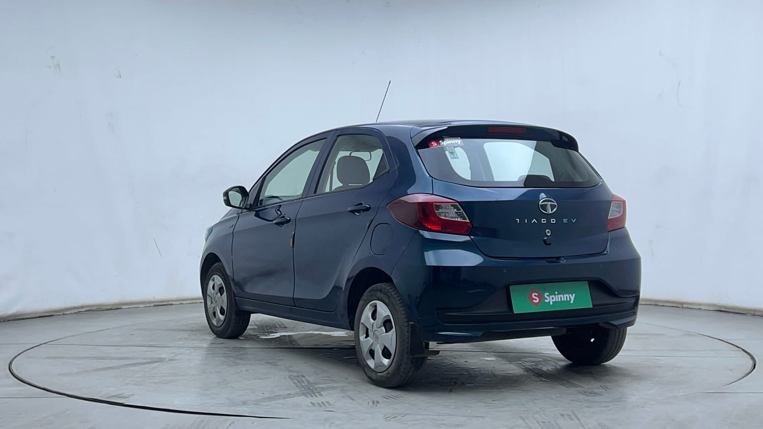 Used 2023 Tata Tiago EV XT Long Range Electric Automatic exterior LEFT REAR CORNER VIEW