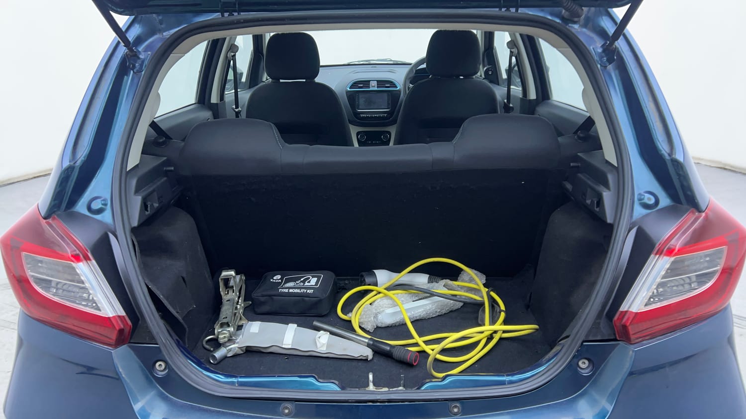 Used 2023 Tata Tiago EV XT Long Range Electric Automatic interior DICKY INSIDE VIEW