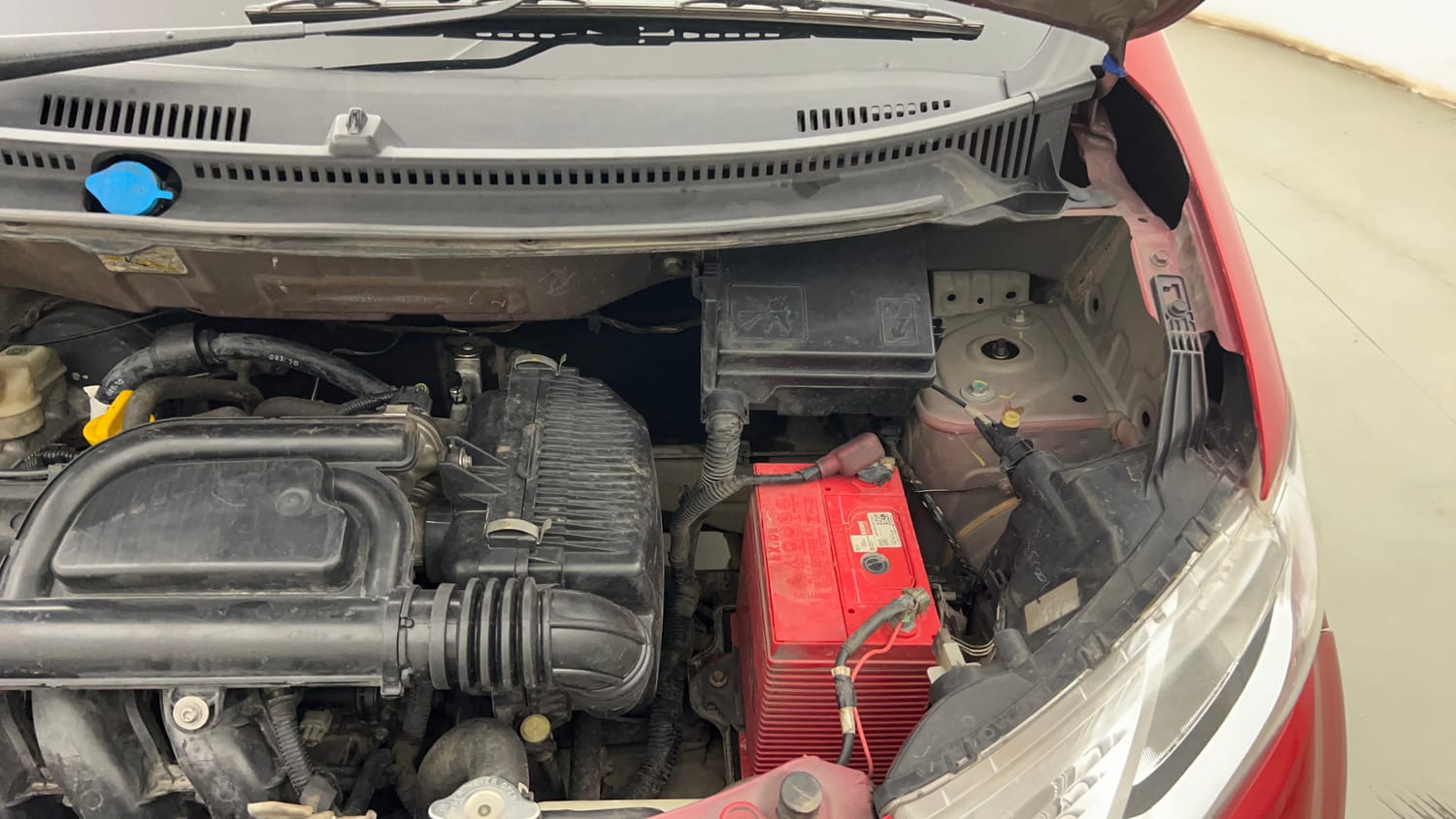 Used 2017 Datsun Redi-GO T (O) Petrol Manual engine ENGINE LEFT SIDE VIEW