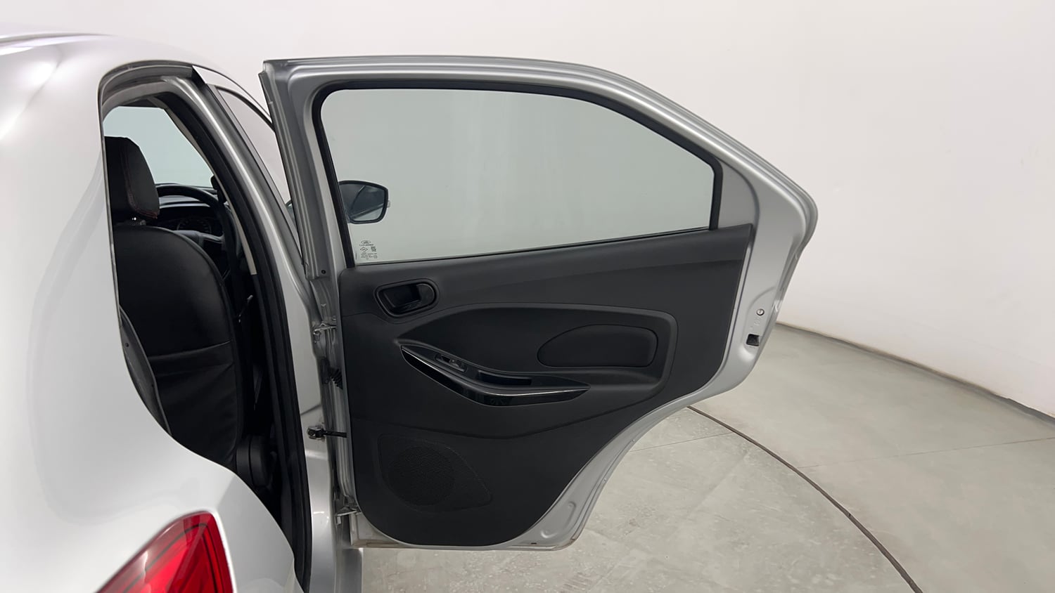 Used 2021 Ford Figo Titanium 1.2 Ti-VCT MT Petrol Manual interior RIGHT REAR DOOR OPEN VIEW