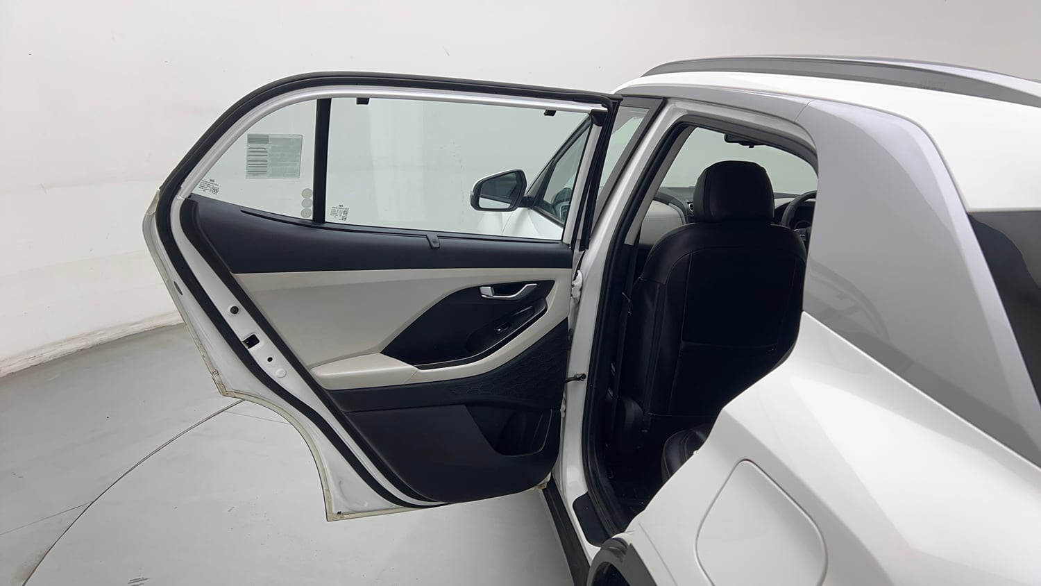 Used 2023 Hyundai Creta SX 1.5 Diesel Diesel Manual interior LEFT REAR DOOR OPEN VIEW