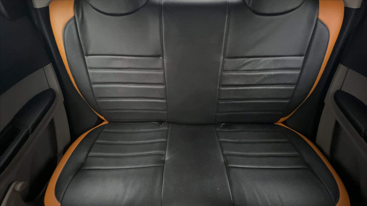 Used 2018 Tata Tiago Revotron XE Petrol Manual interior REAR SEAT CONDITION VIEW