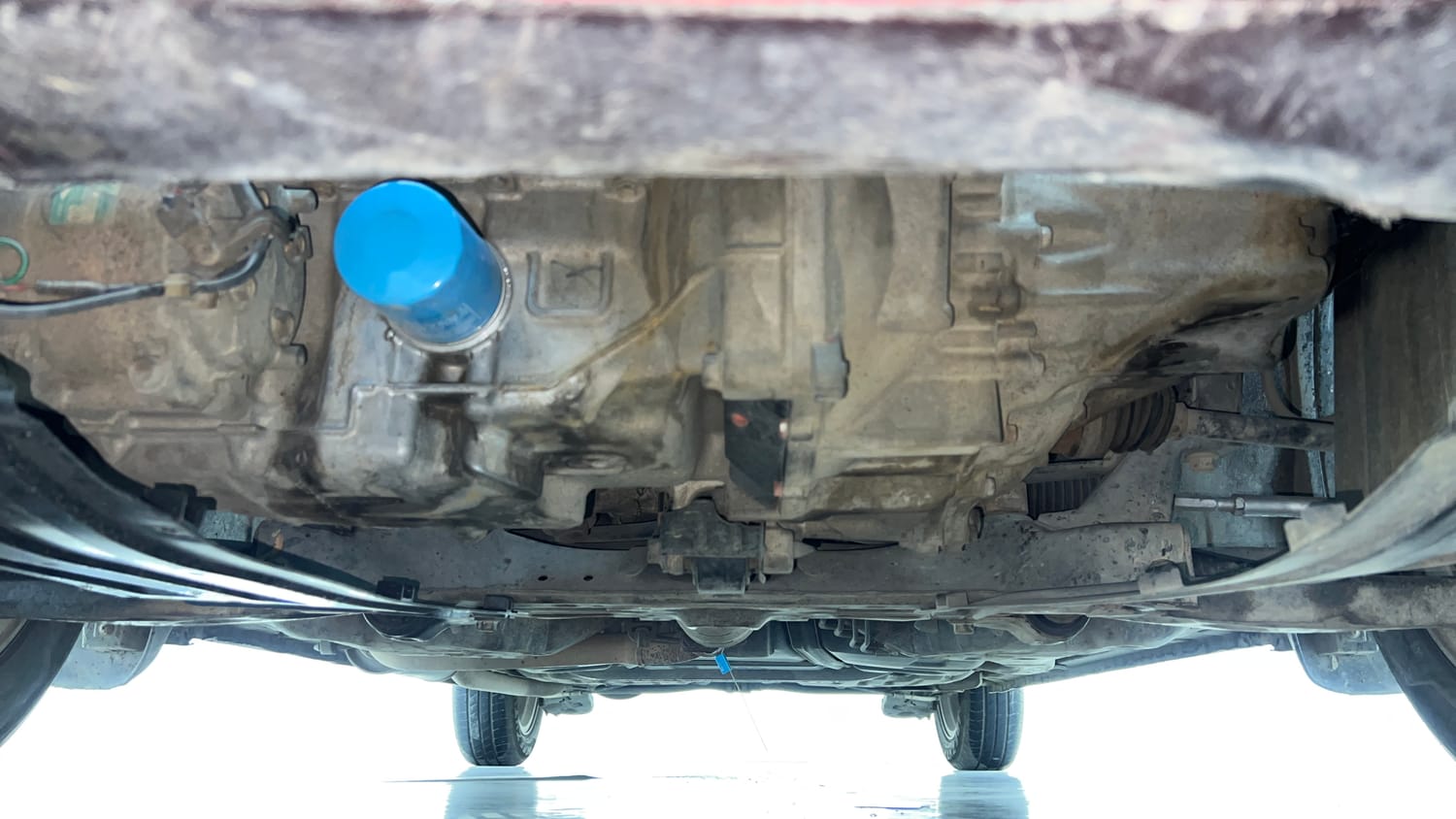 Used 2012 Honda City 1.5 V MT Petrol Manual extra FRONT LEFT UNDERBODY VIEW