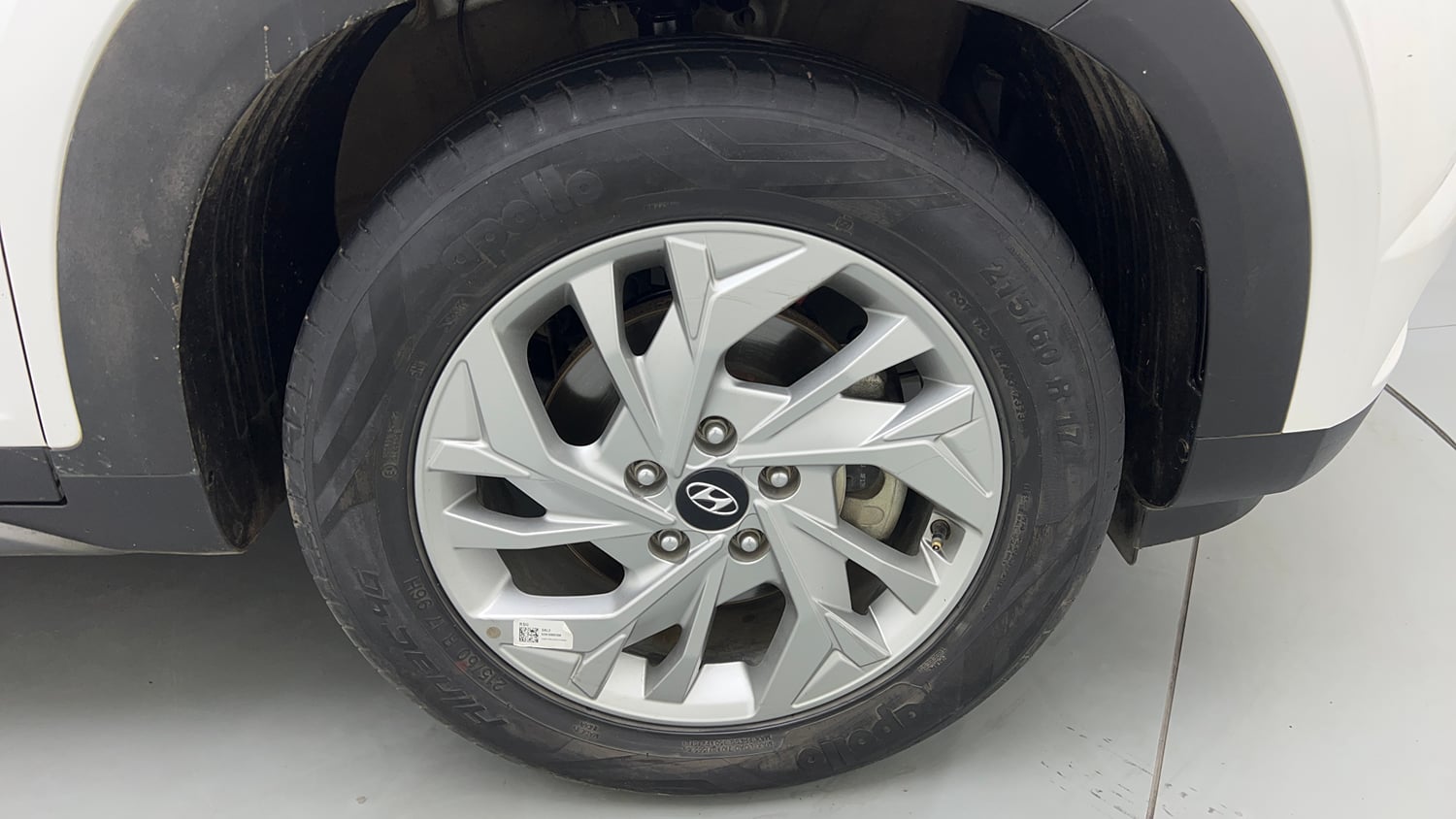 Used 2023 Hyundai Creta SX 1.5 Diesel Diesel Manual tyres RIGHT FRONT TYRE RIM VIEW
