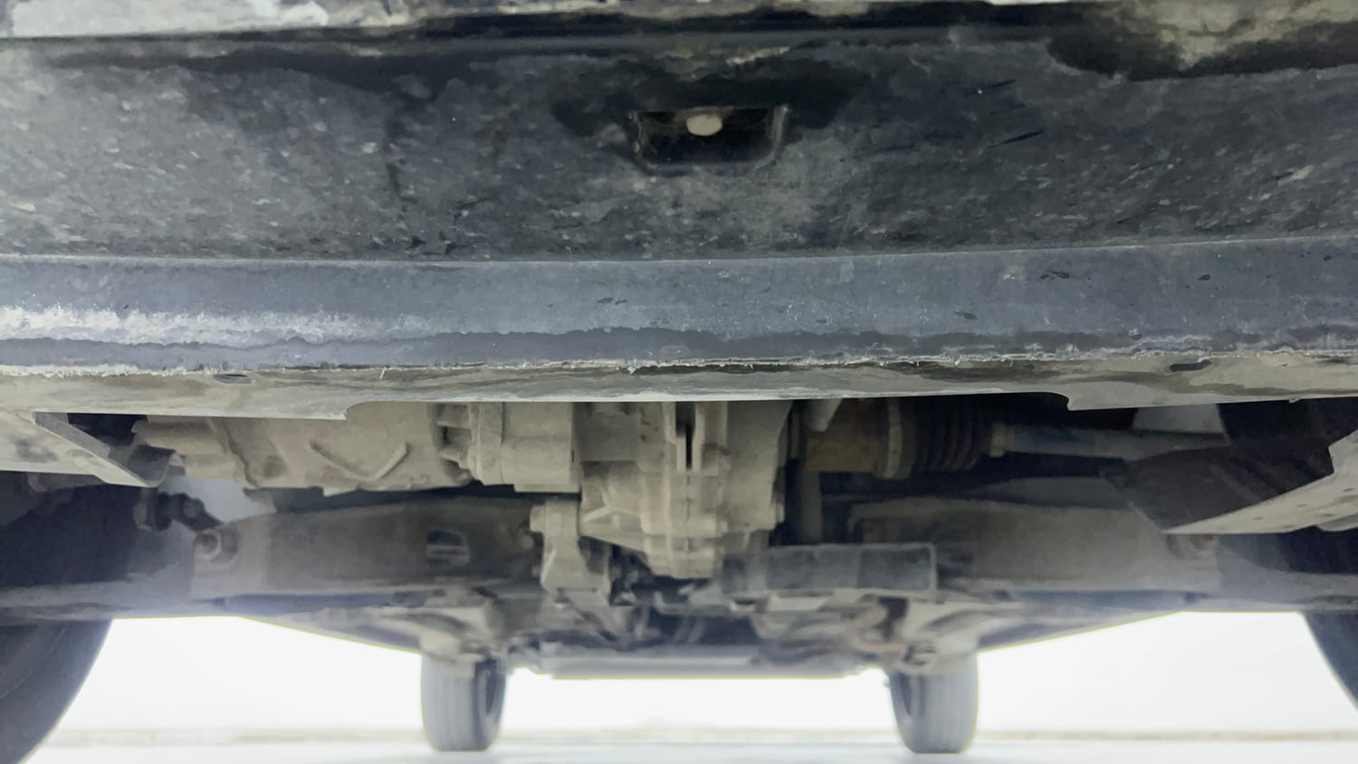 Used 2023 Tata Tiago EV XT Long Range Electric Automatic extra FRONT LEFT UNDERBODY VIEW