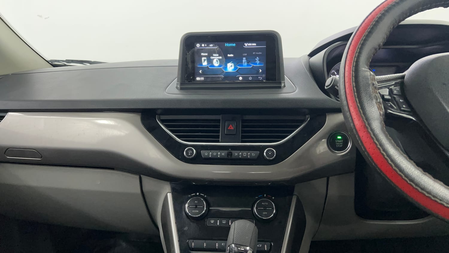 Used 2019 Tata Nexon XZA Plus Petrol Petrol Automatic interior MUSIC SYSTEM & AC CONTROL VIEW