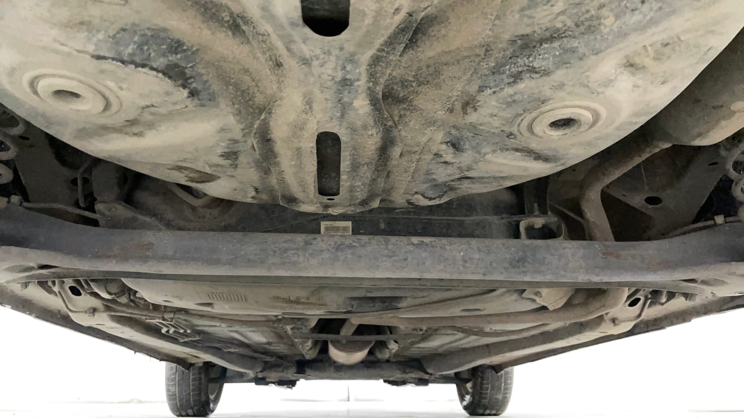 Used 2018 Maruti Suzuki Baleno Zeta 1.2 Petrol Manual extra REAR UNDERBODY VIEW (TAKEN FROM REAR)
