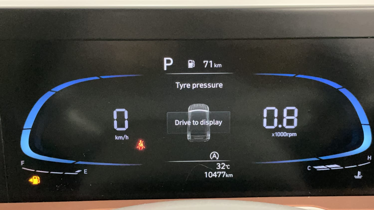 Used 2025 Hyundai Creta 1.5 MPi Petrol IVT S(O) Petrol Automatic interior CLUSTERMETER VIEW