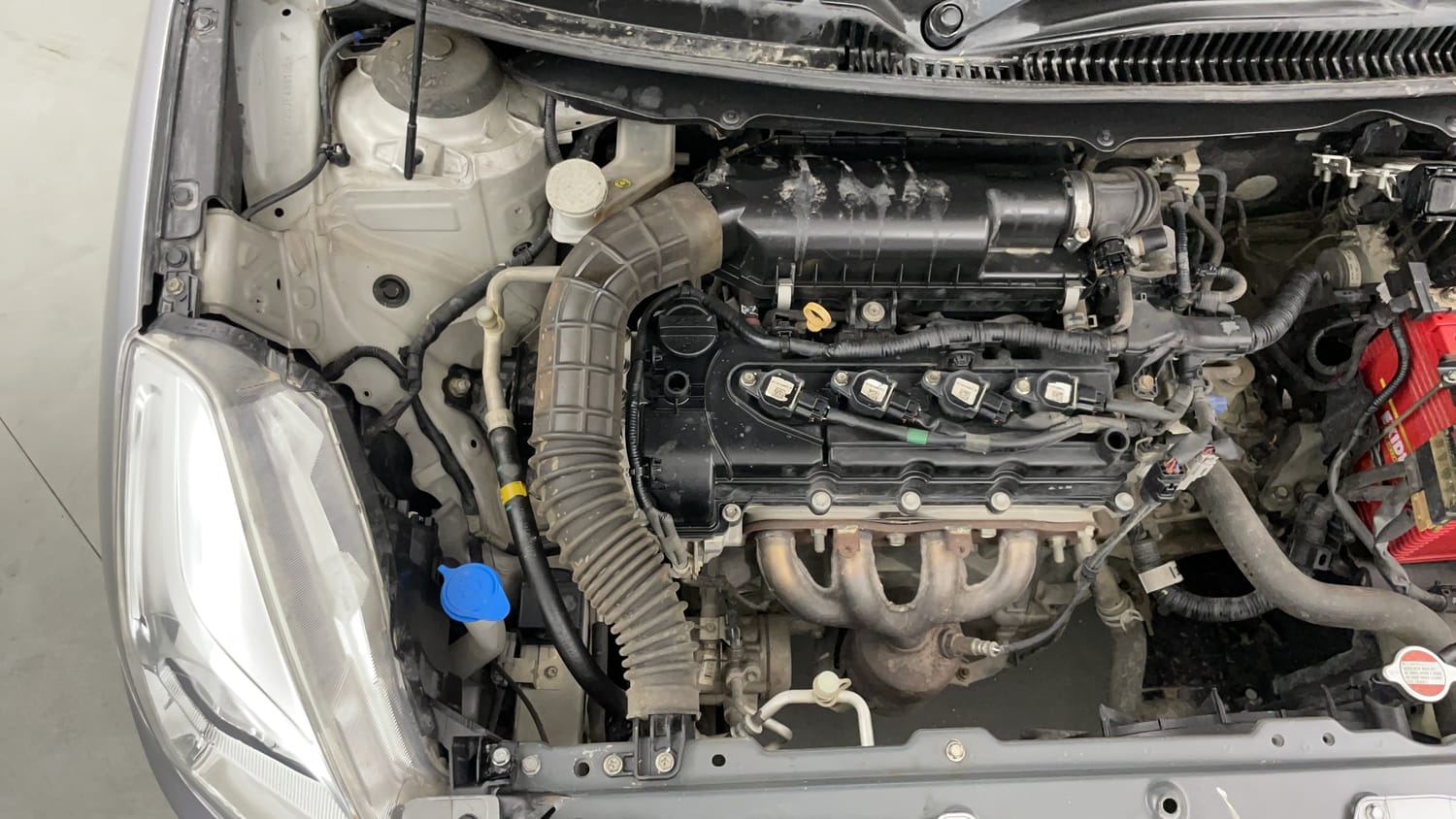 Used 2018 Maruti Suzuki Baleno Zeta 1.2 Petrol Manual engine ENGINE RIGHT SIDE VIEW