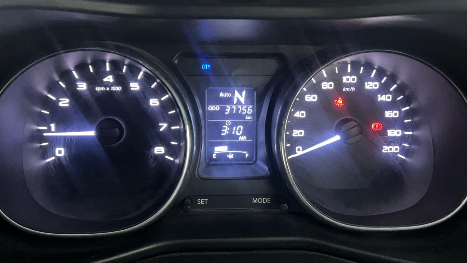Used 2019 Tata Nexon XZA Plus Petrol Petrol Automatic interior CLUSTERMETER VIEW