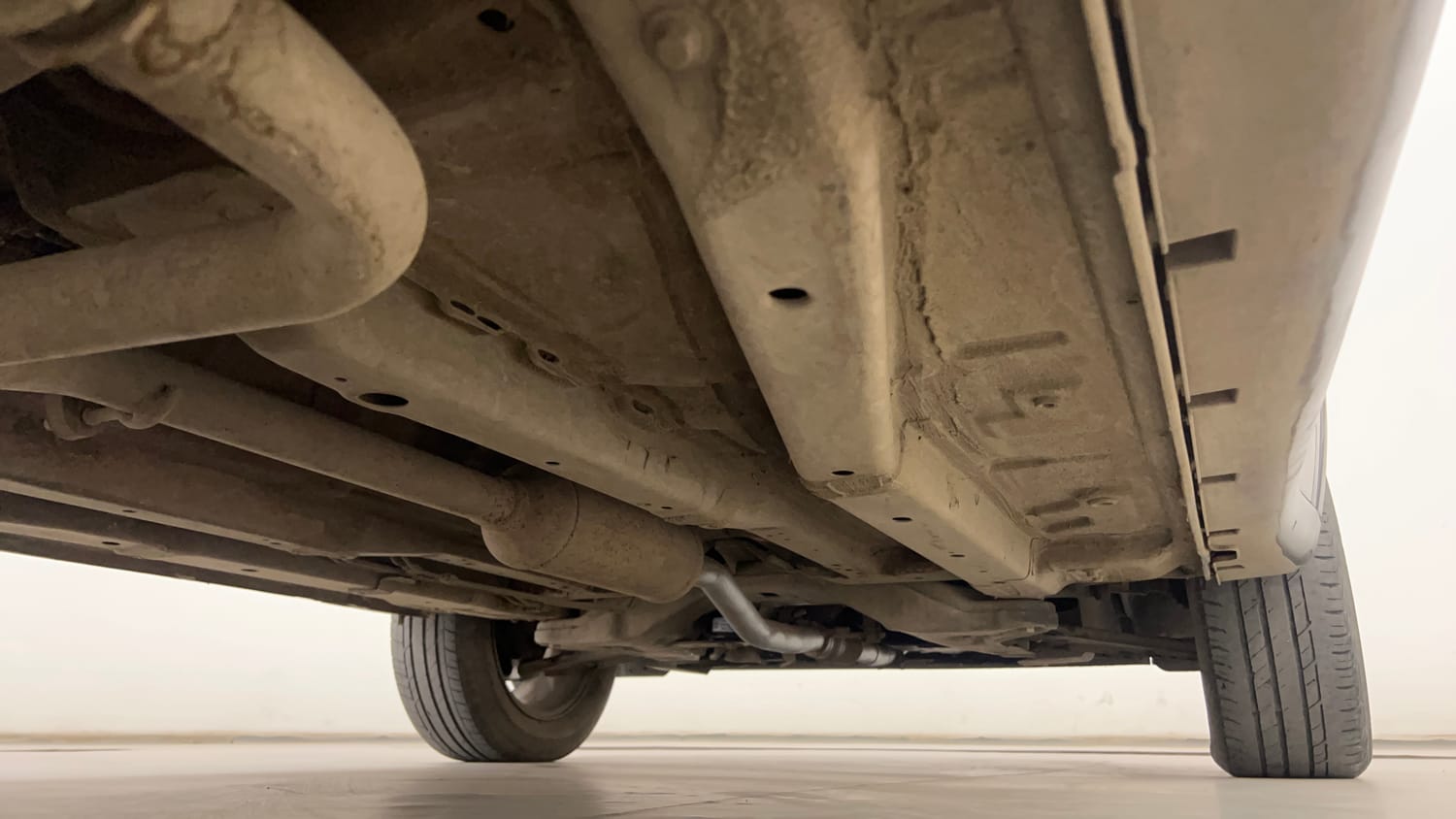 Used 2019 Tata Nexon XZA Plus Petrol Petrol Automatic extra REAR RIGHT UNDERBODY VIEW