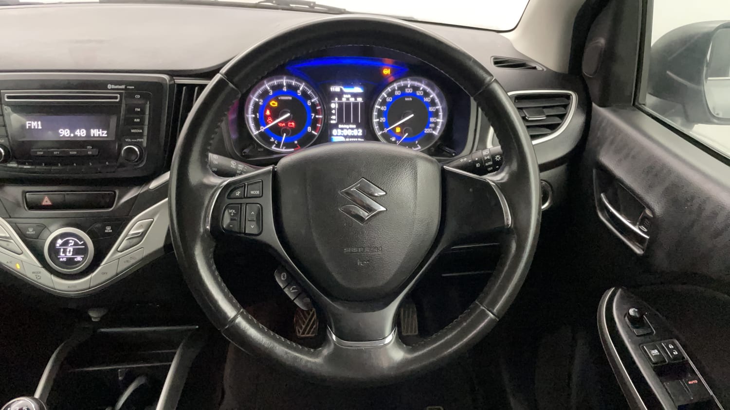 Used 2018 Maruti Suzuki Baleno Zeta 1.2 Petrol Manual interior STEERING VIEW