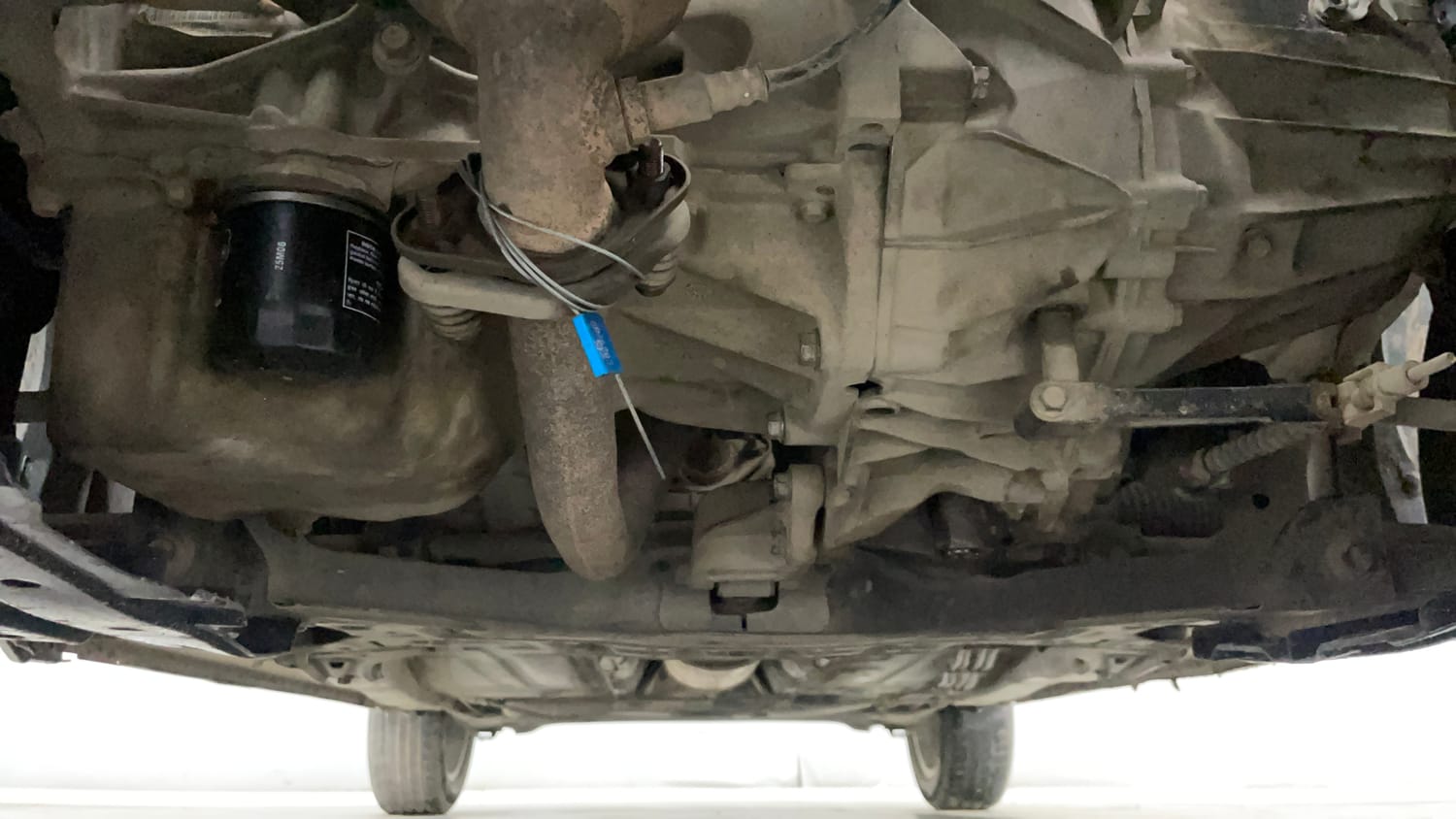 Used 2018 Maruti Suzuki Baleno Zeta 1.2 Petrol Manual extra FRONT LEFT UNDERBODY VIEW