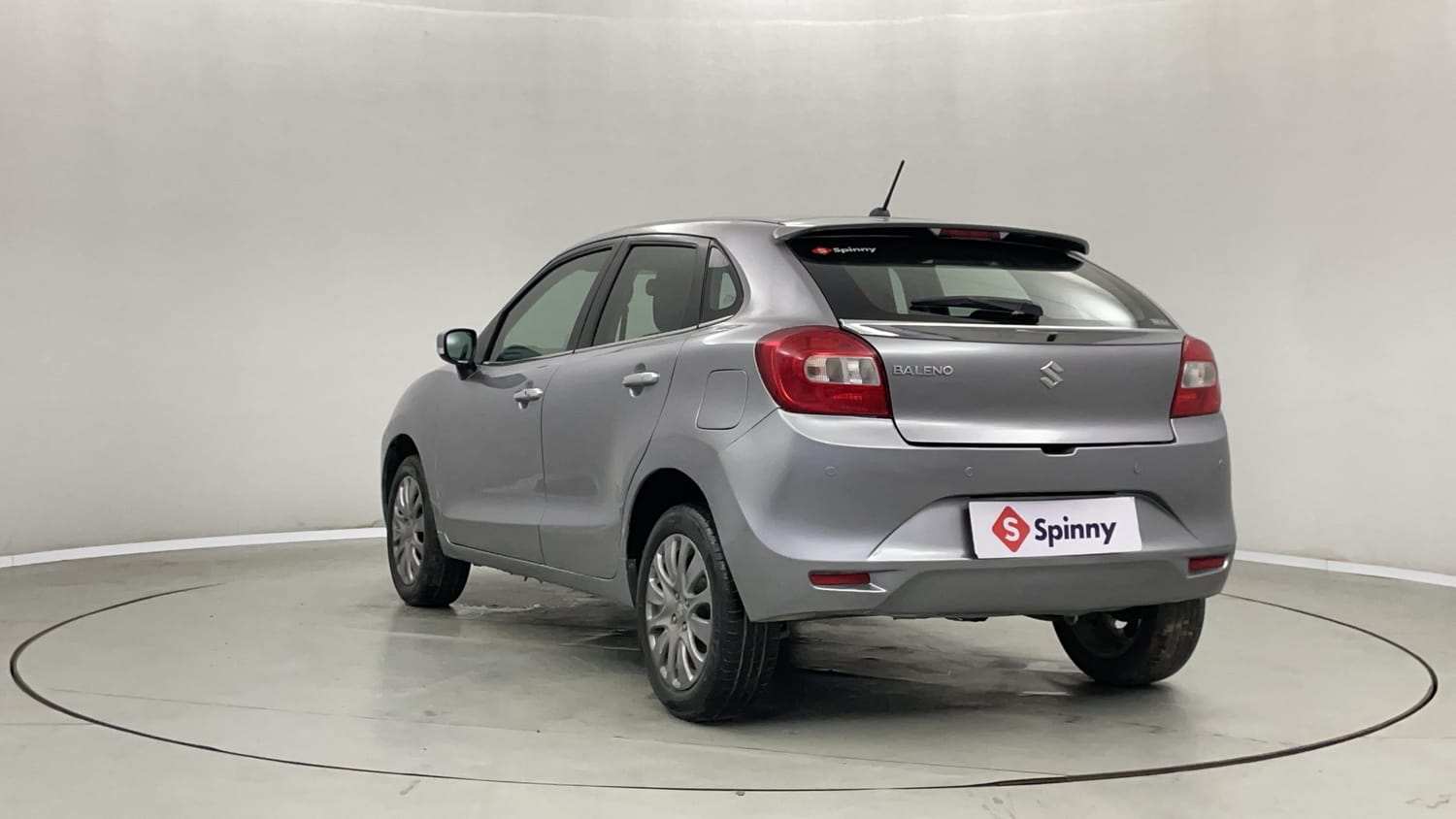 Used 2018 Maruti Suzuki Baleno Zeta 1.2 Petrol Manual exterior LEFT REAR CORNER VIEW