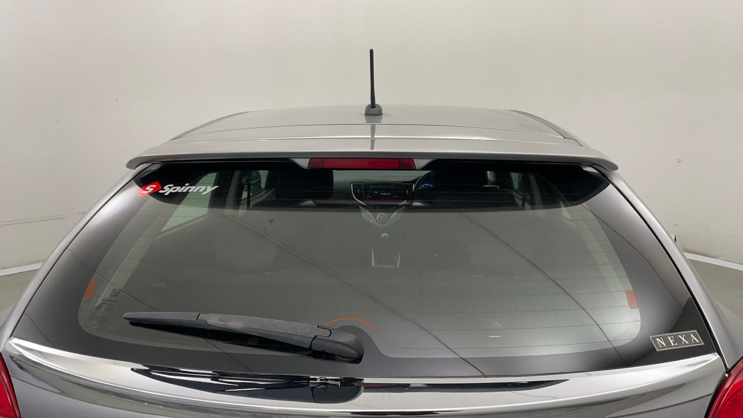 Used 2018 Maruti Suzuki Baleno Zeta 1.2 Petrol Manual exterior BACK WINDSHIELD VIEW
