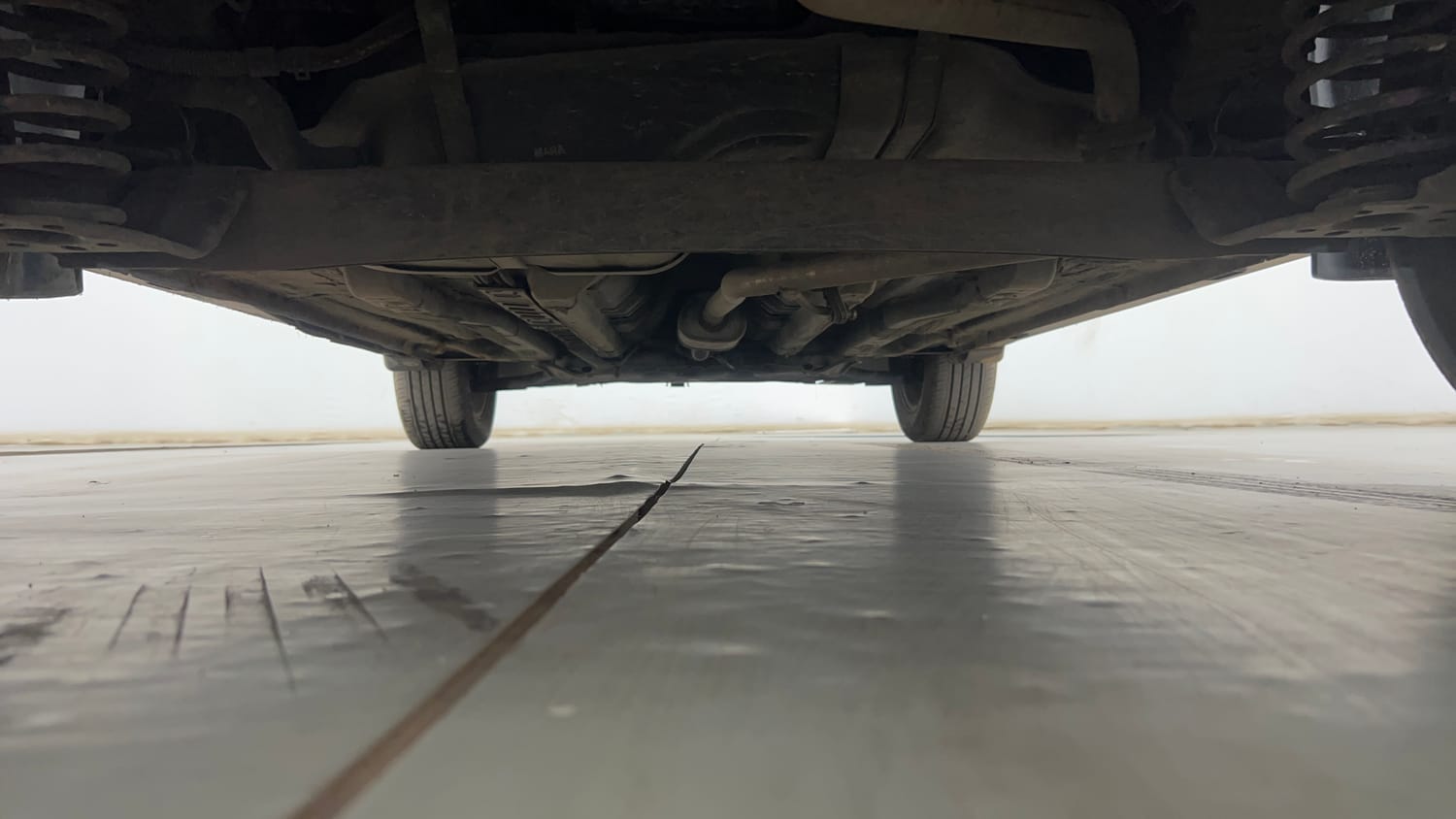 Used 2017 Hyundai Creta 1.6 SX Plus Petrol Petrol Manual extra REAR UNDERBODY VIEW (TAKEN FROM REAR)