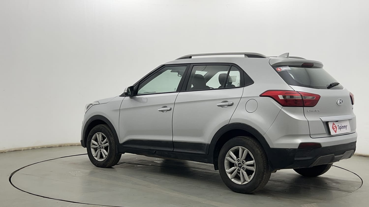 Used 2017 Hyundai Creta 1.6 SX Plus Petrol Petrol Manual exterior LEFT REAR CORNER VIEW