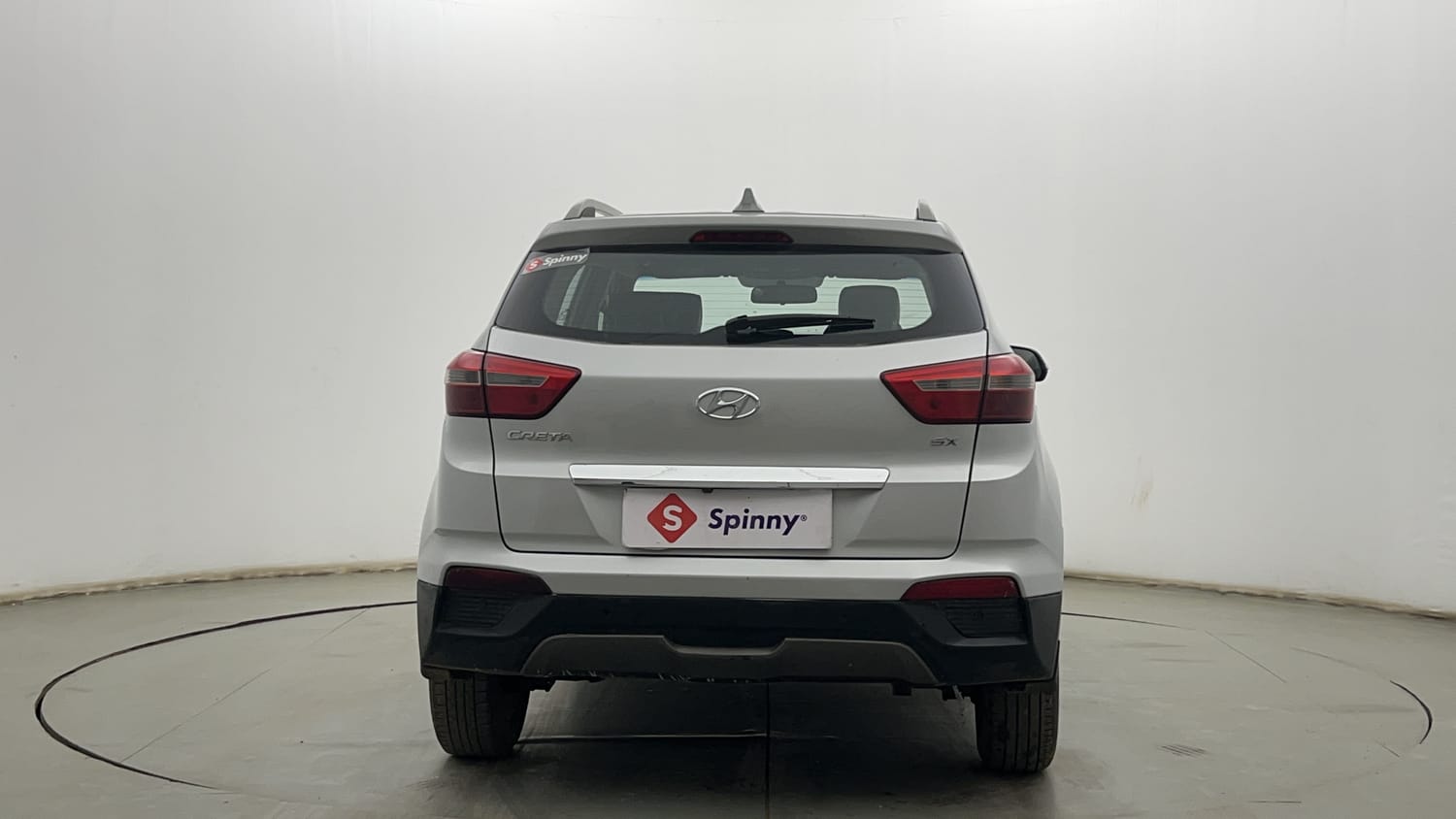 Used 2017 Hyundai Creta 1.6 SX Plus Petrol Petrol Manual exterior BACK VIEW