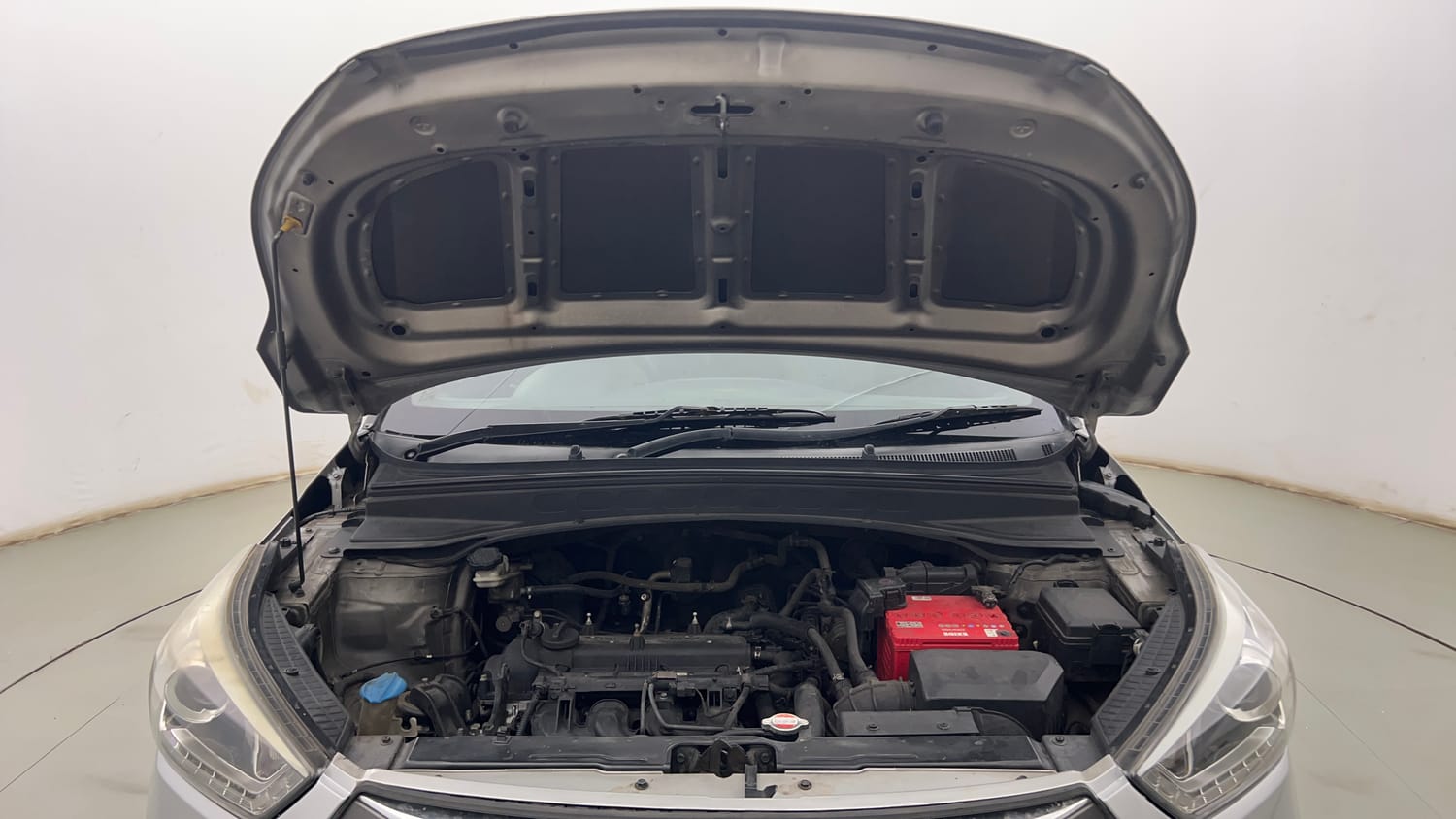 Used 2017 Hyundai Creta 1.6 SX Plus Petrol Petrol Manual engine ENGINE & BONNET OPEN FRONT VIEW