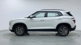Used 2021 Hyundai Creta SX (O) 1.4 Turbo 7 DCT Petrol Automatic exterior LEFT SIDE VIEW