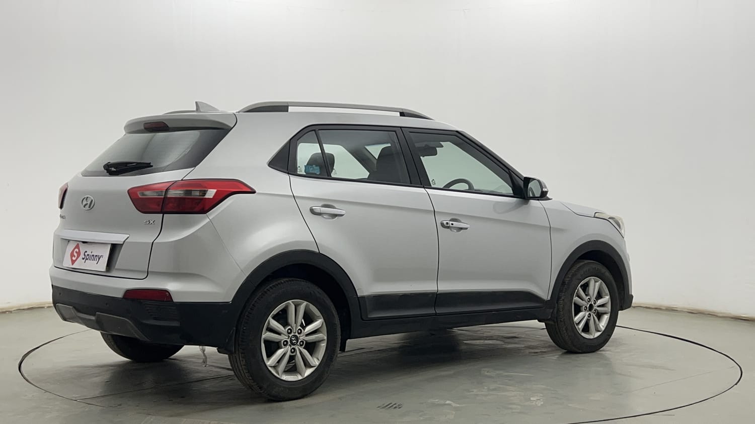 Used 2017 Hyundai Creta 1.6 SX Plus Petrol Petrol Manual exterior RIGHT REAR CORNER VIEW