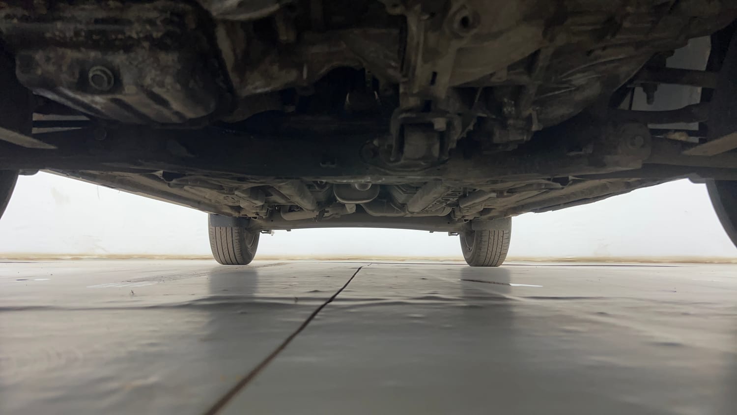 Used 2017 Hyundai Creta 1.6 SX Plus Petrol Petrol Manual extra FRONT LEFT UNDERBODY VIEW