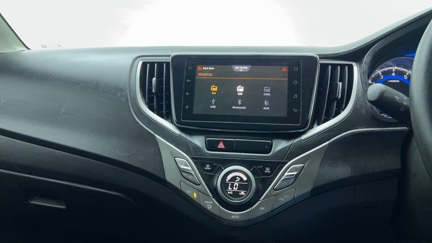 Used 2020 Maruti Suzuki Baleno Zeta Petrol Manual top_features Integrated (in-dash) music system