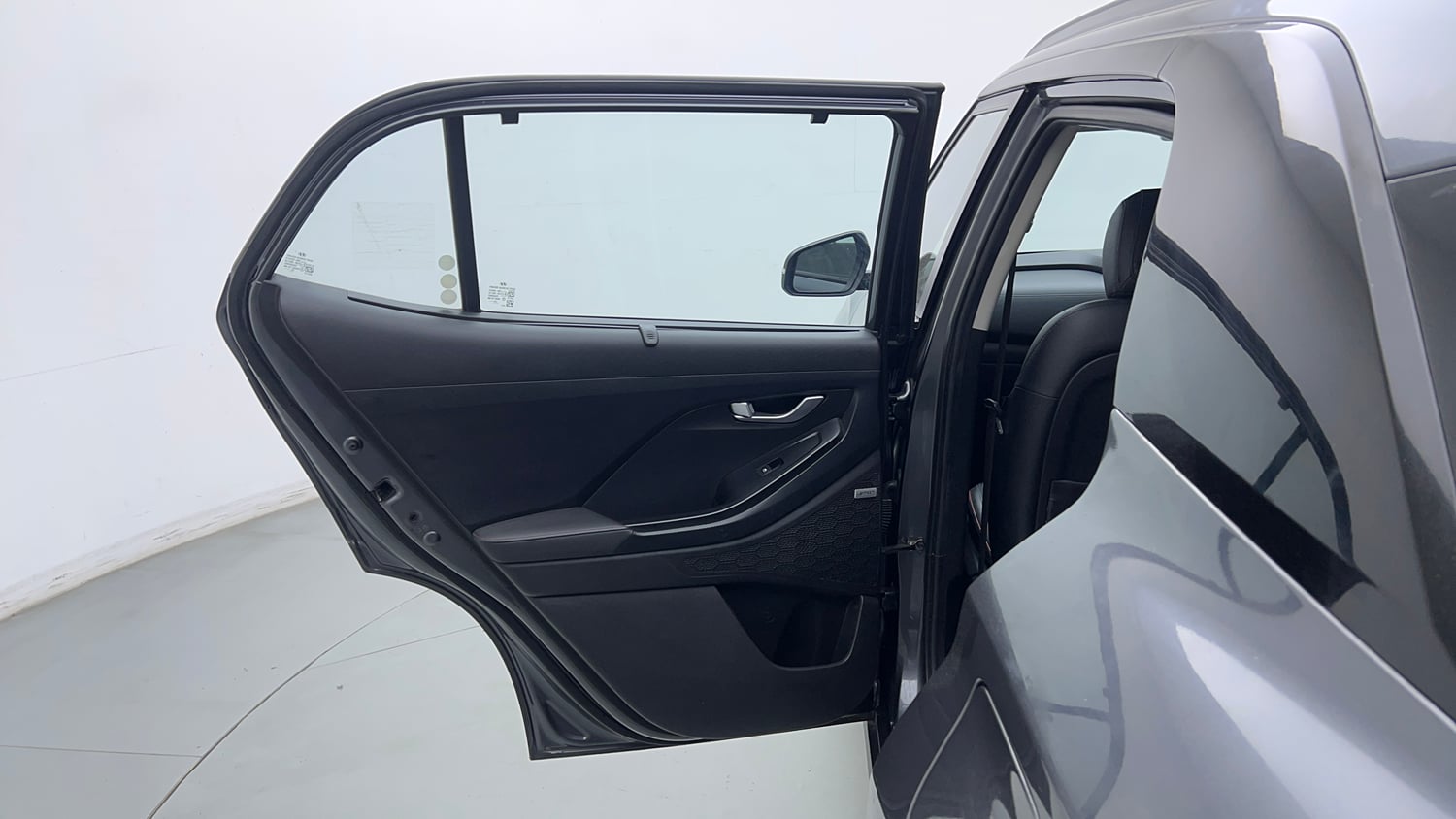 Used 2023 Hyundai Creta SX (O) 1.5 Diesel Automatic knight Diesel Automatic interior LEFT REAR DOOR OPEN VIEW