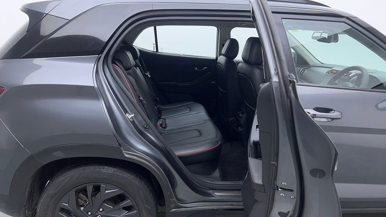 Used 2023 Hyundai Creta SX (O) 1.5 Diesel Automatic knight Diesel Automatic interior RIGHT SIDE REAR DOOR CABIN VIEW