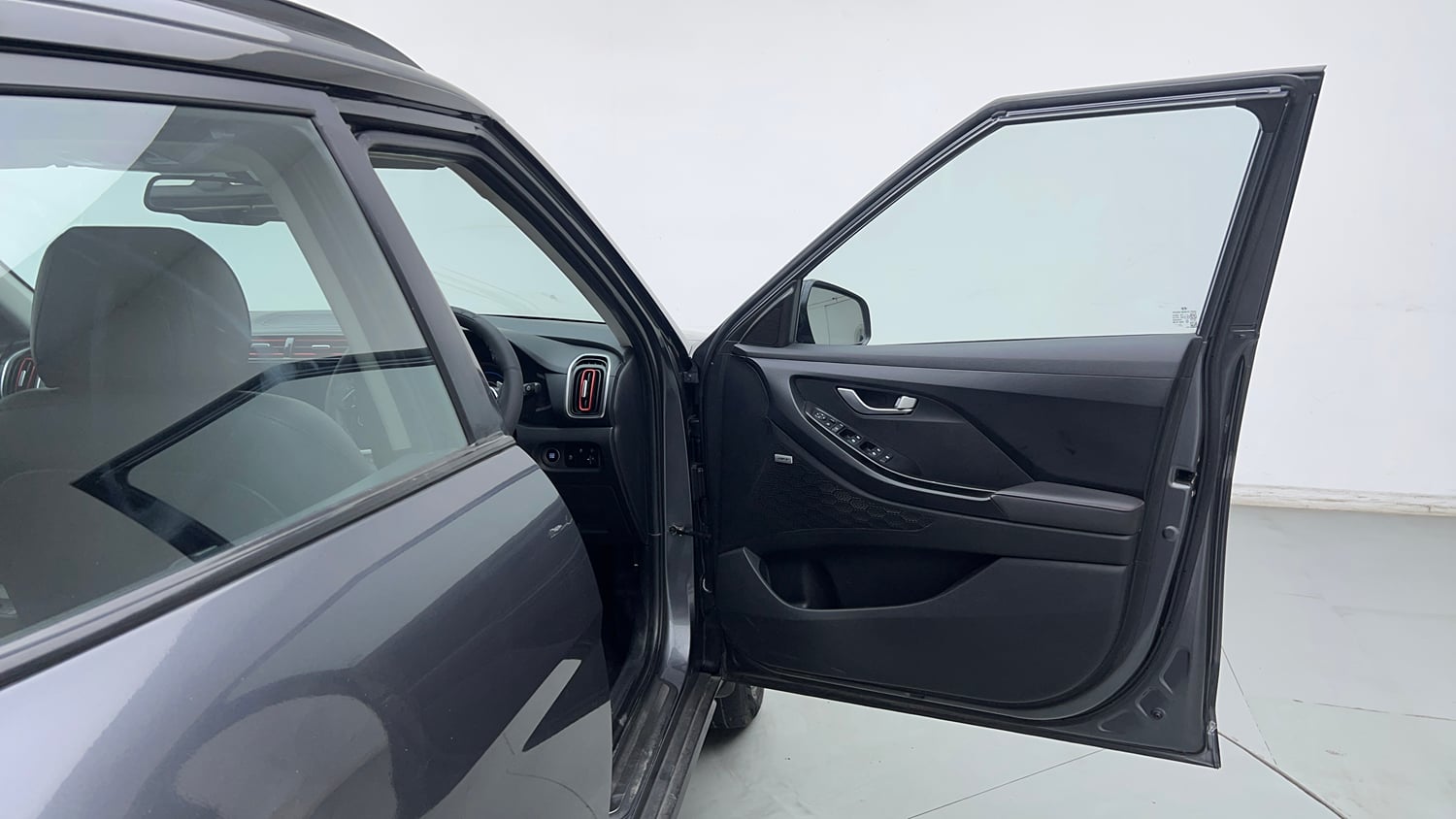 Used 2023 Hyundai Creta SX (O) 1.5 Diesel Automatic knight Diesel Automatic interior RIGHT FRONT DOOR OPEN VIEW