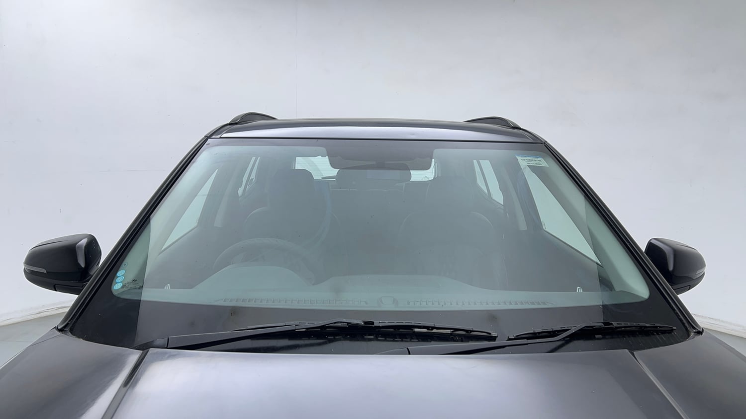 Used 2023 Hyundai Creta SX (O) 1.5 Diesel Automatic knight Diesel Automatic exterior FRONT WINDSHIELD VIEW