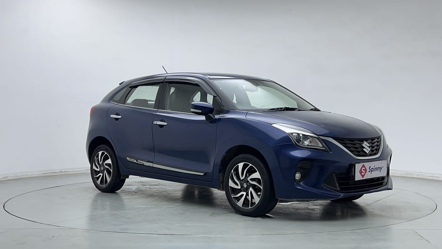 Used 2020 Maruti Suzuki Baleno Zeta Petrol Manual exterior RIGHT FRONT CORNER VIEW