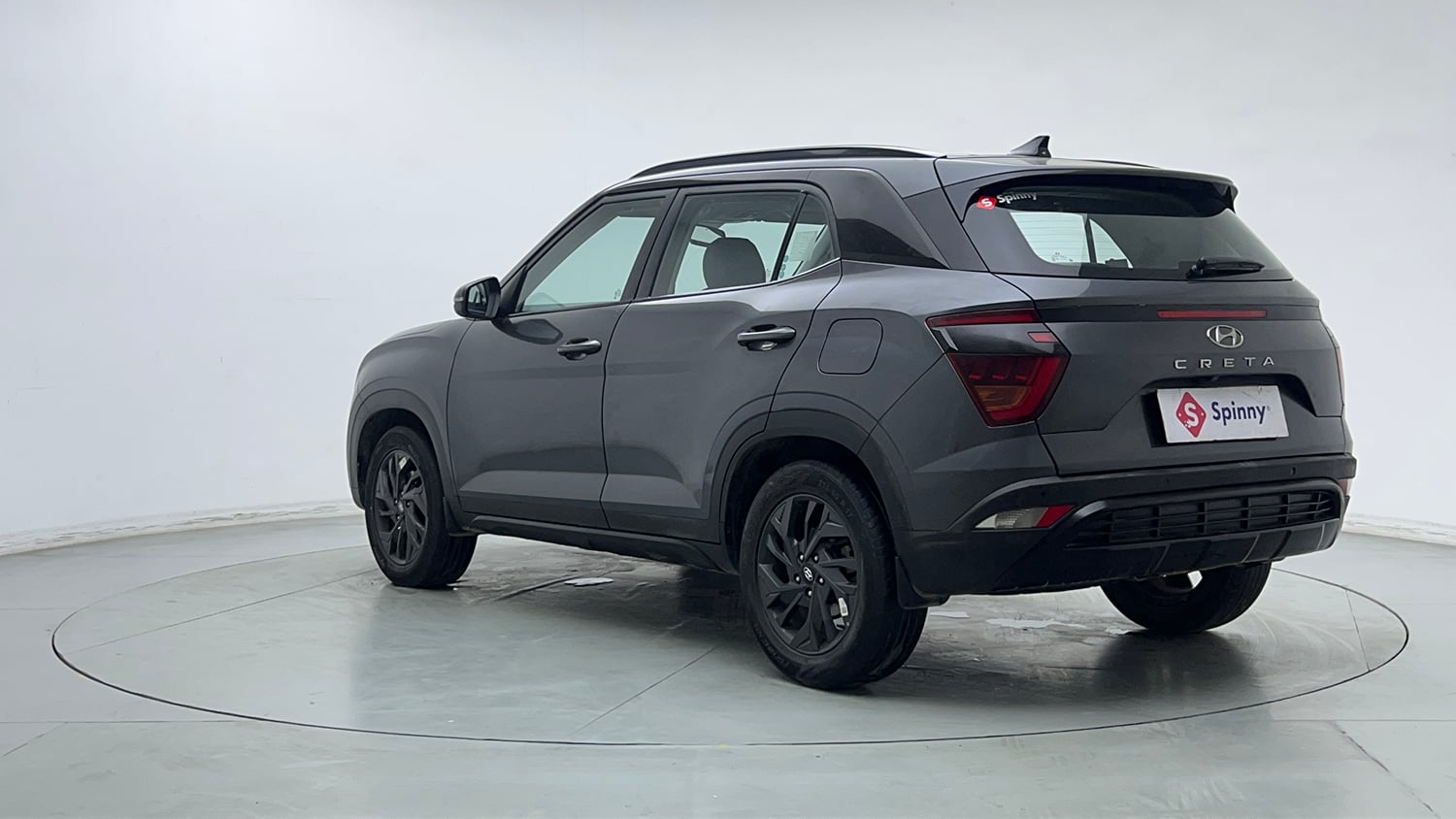 Used 2023 Hyundai Creta SX (O) 1.5 Diesel Automatic knight Diesel Automatic exterior LEFT REAR CORNER VIEW
